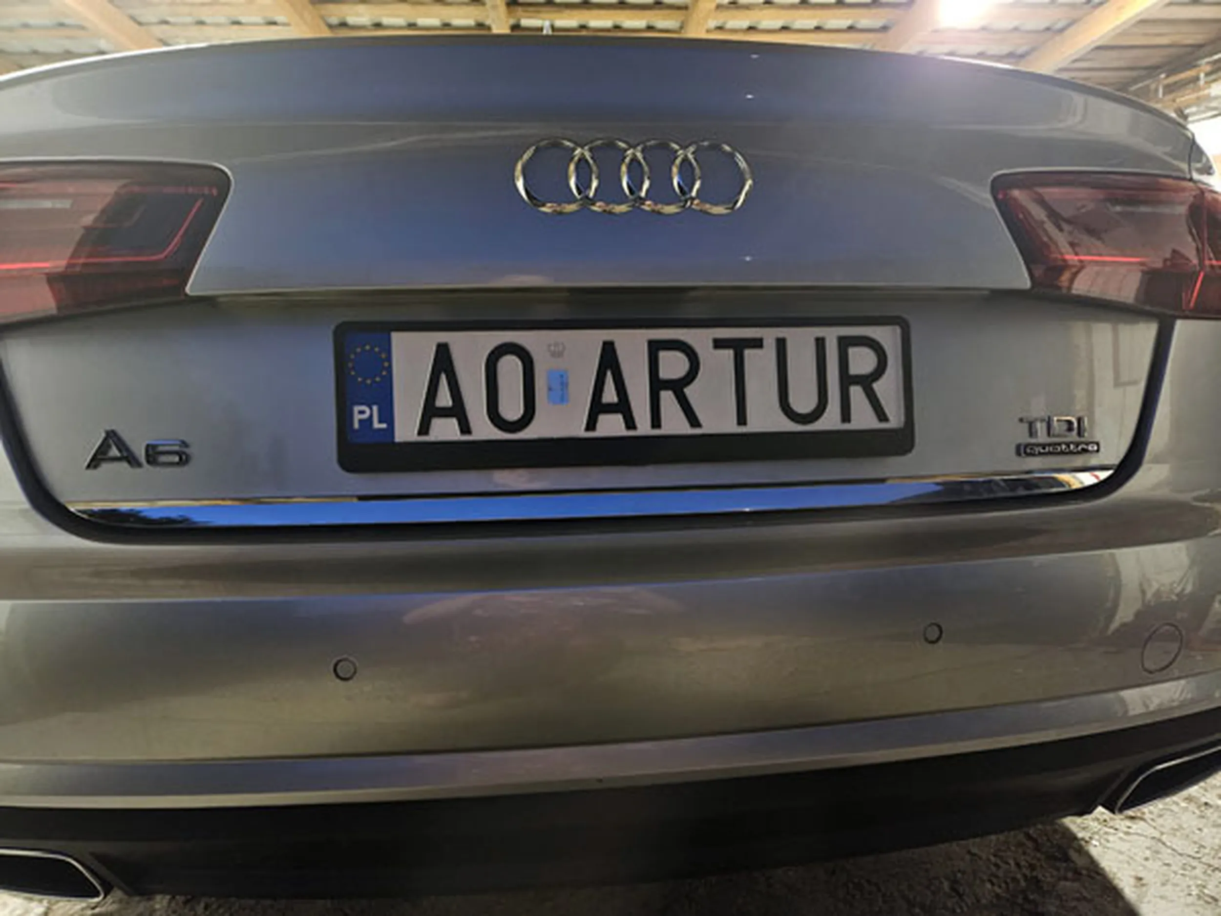 Fajny numer, blacha A0 ARTUR