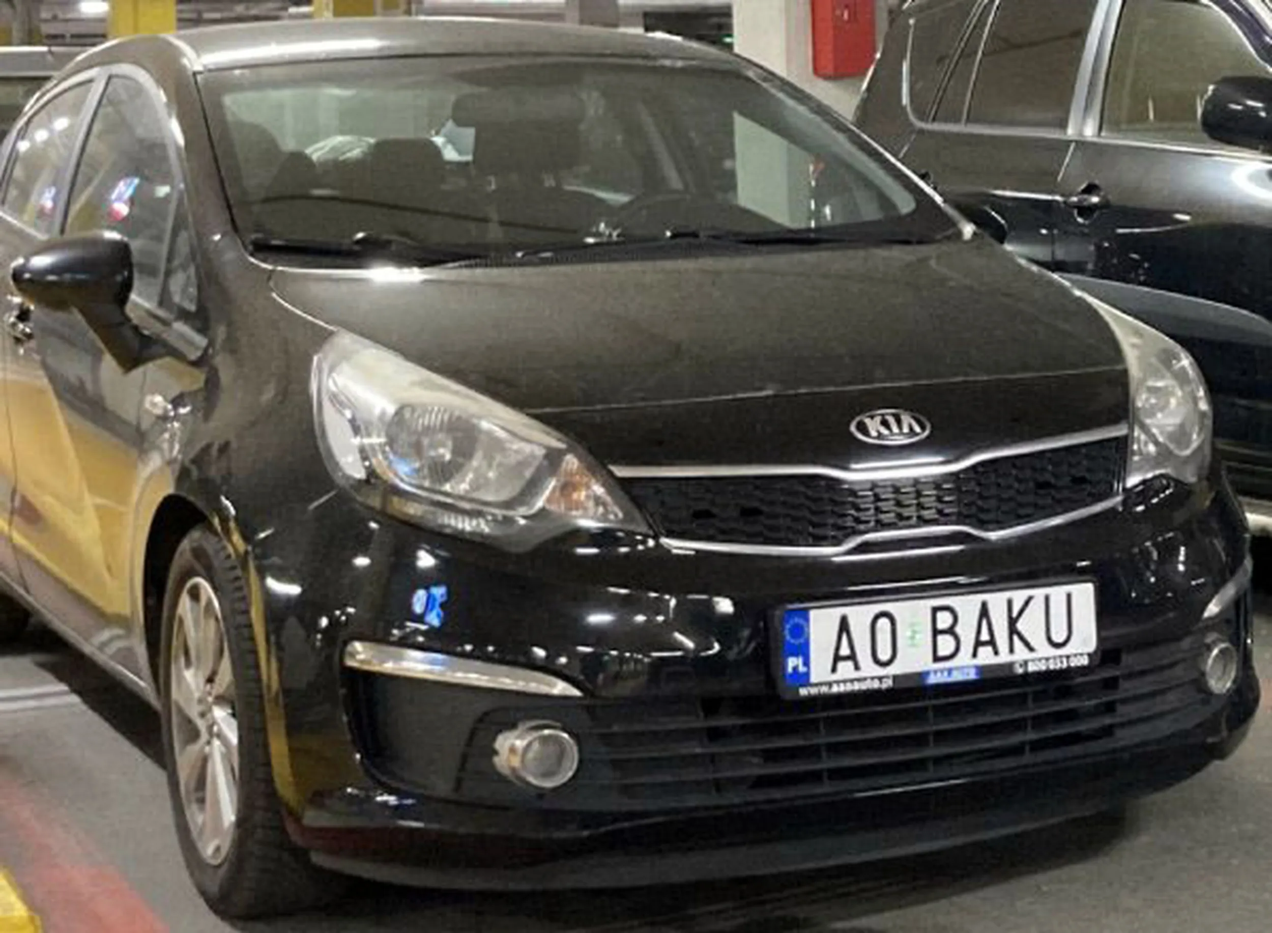 Fajny numer, blacha A0 BAKU