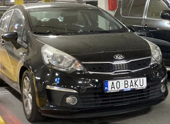 Fajny numer, blacha A0 BAKU