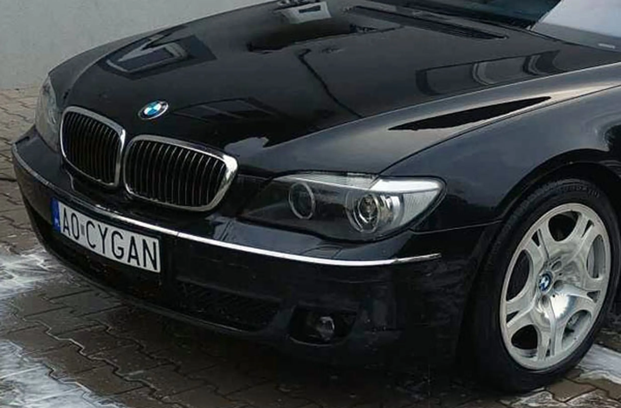 Fajny numer, blacha A0 CYGAN