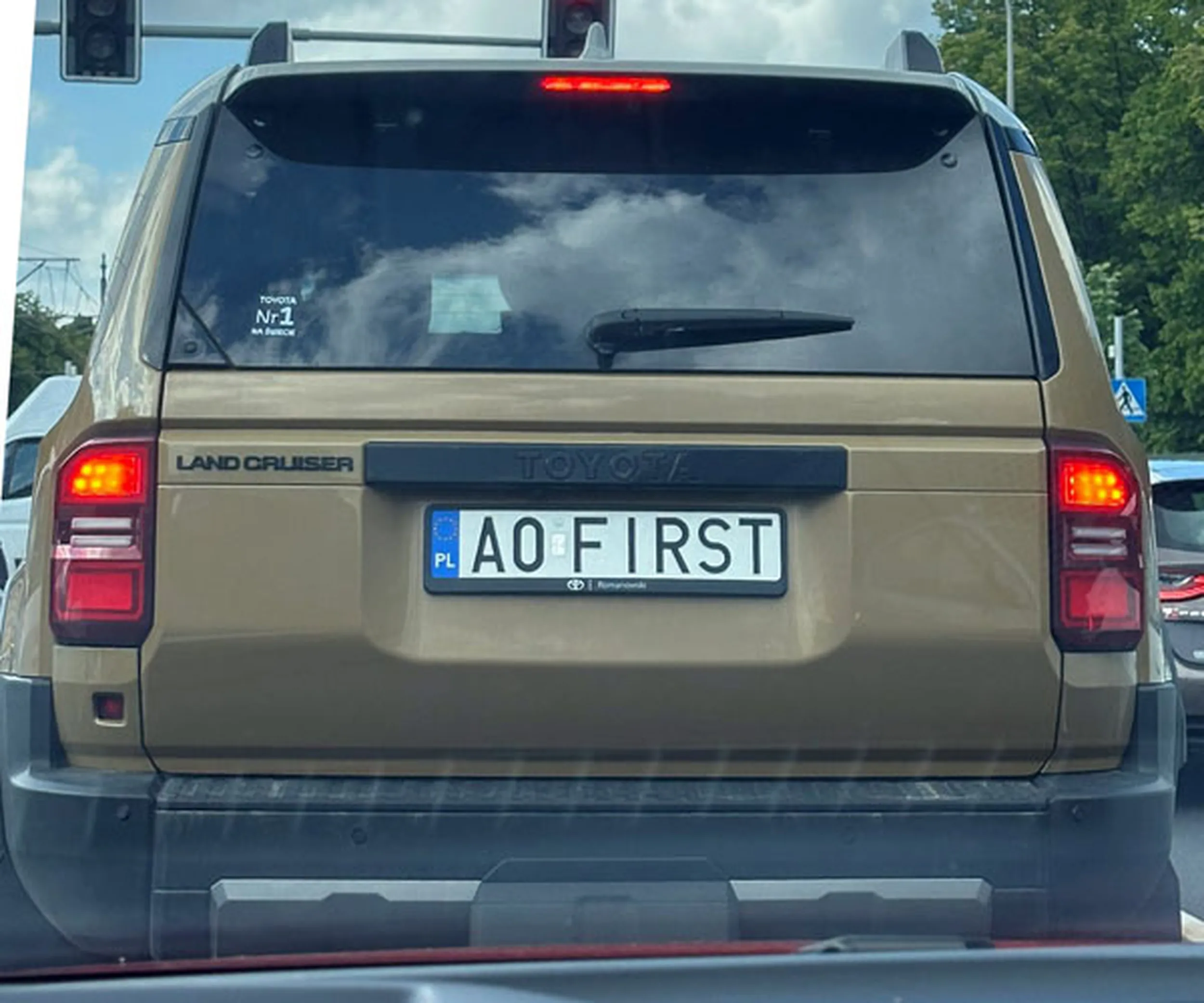 Fajny numer, blacha A0 FIRST