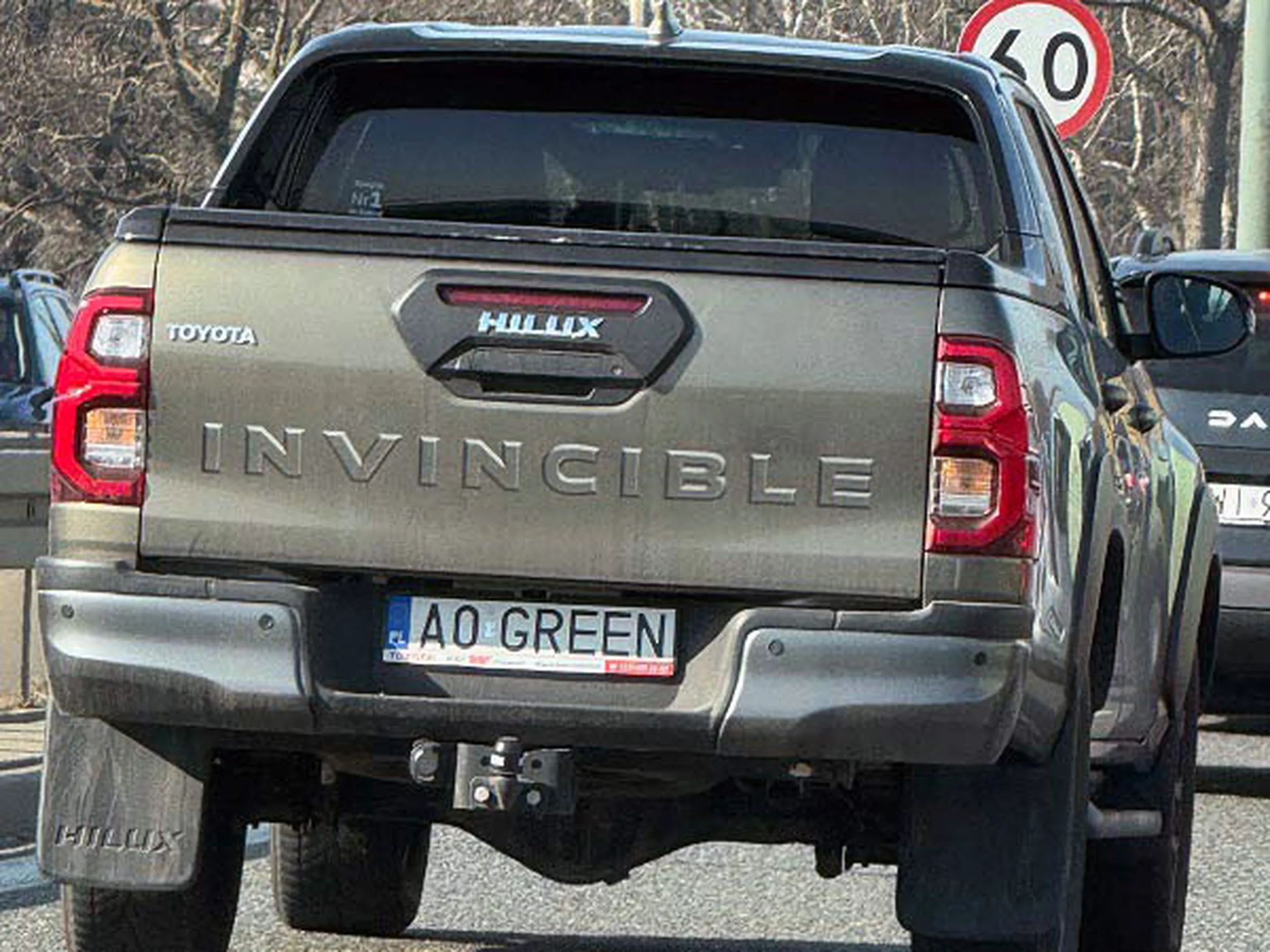 Fajny numer, blacha A0 GREEN