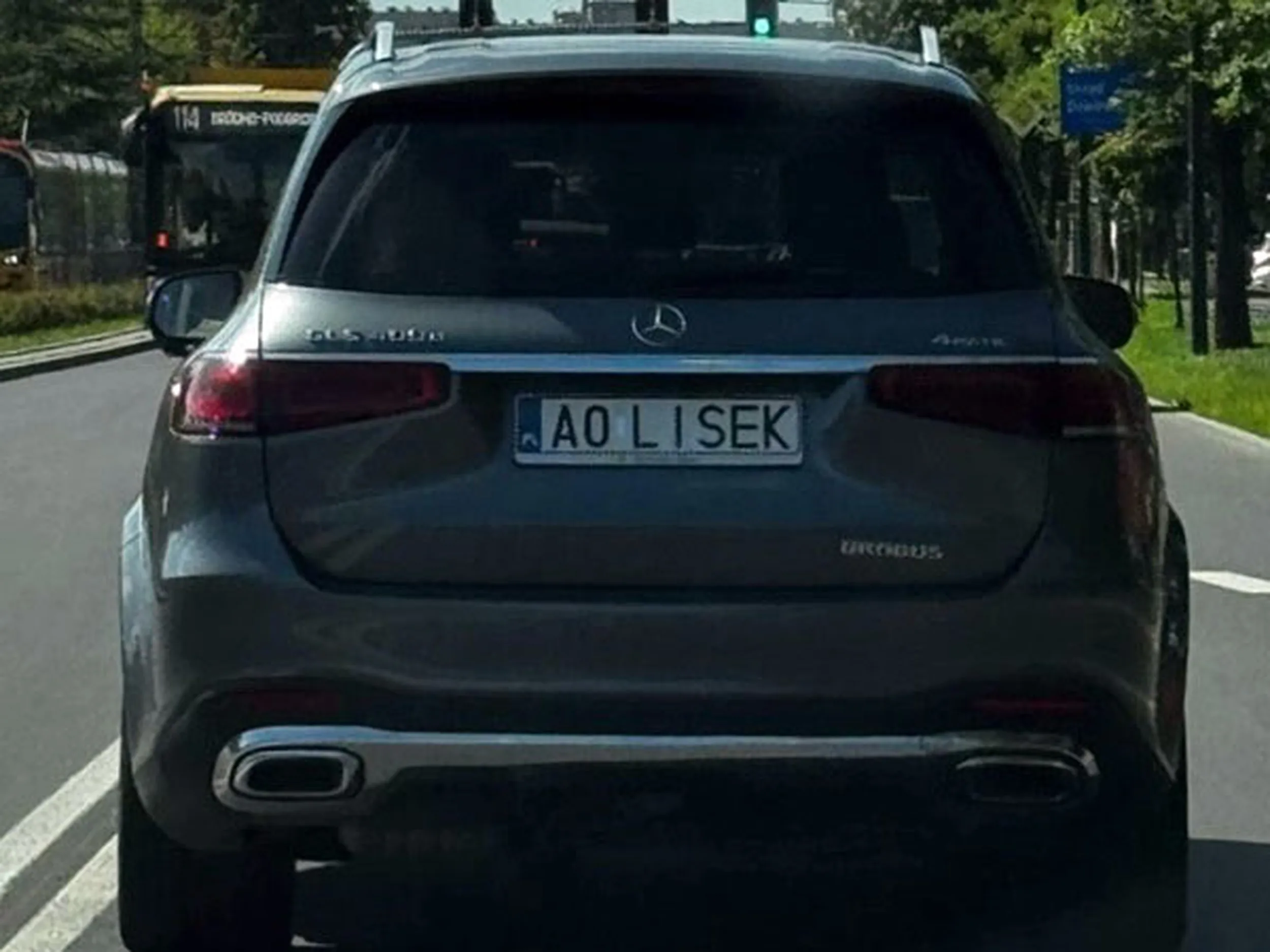 Fajny numer, blacha A0 LISEK