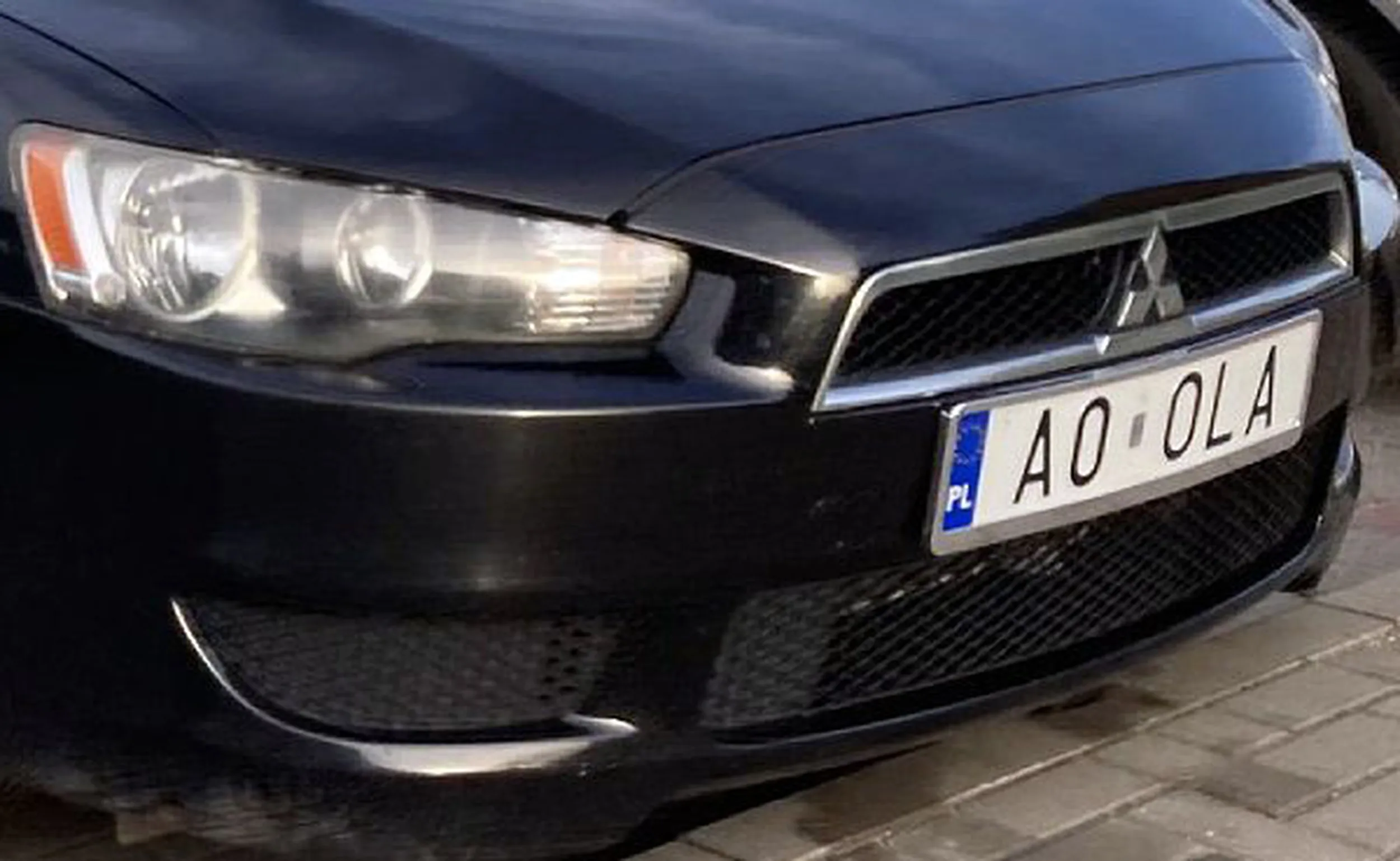 Fajny numer, blacha A0 OLA