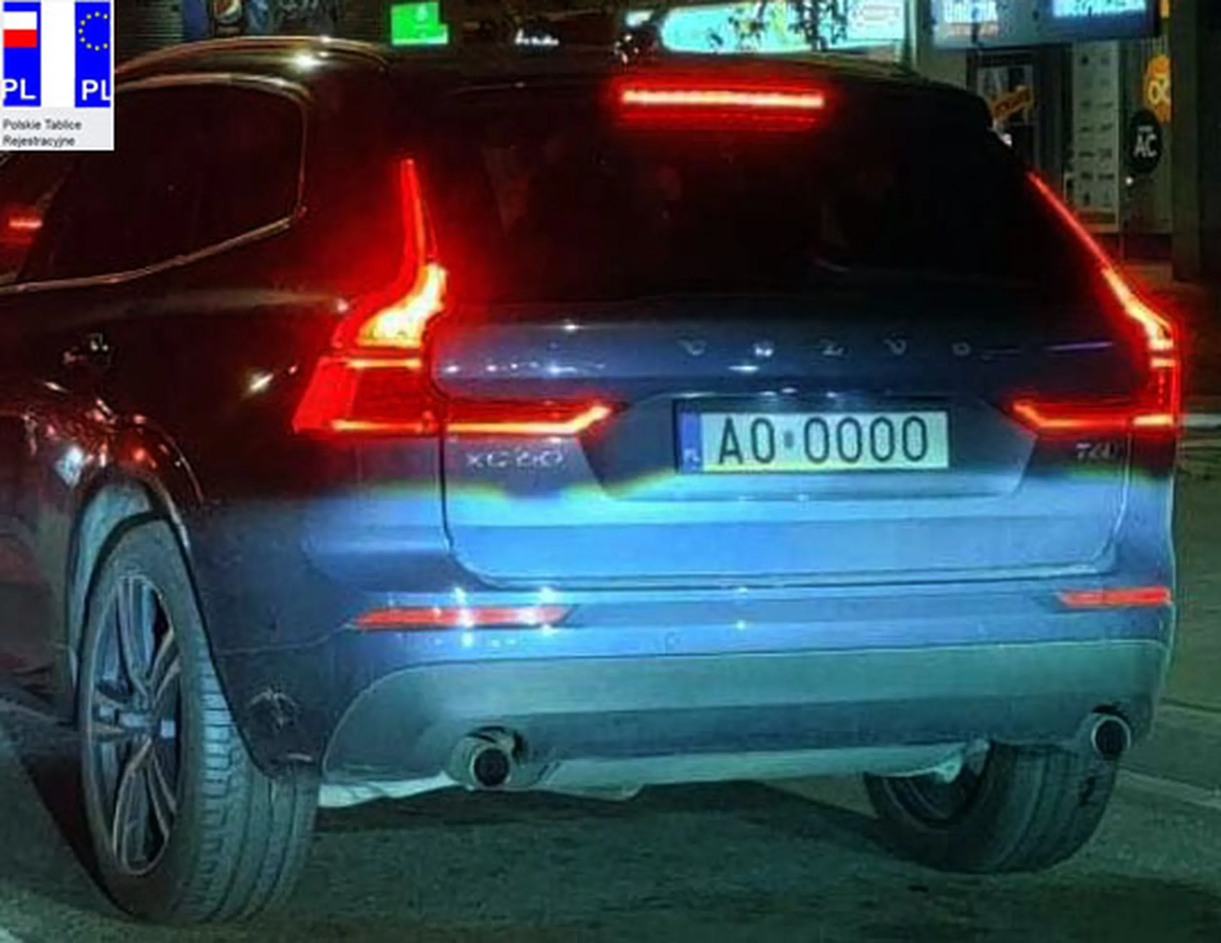 Fajny numer, blacha A0 OOOO