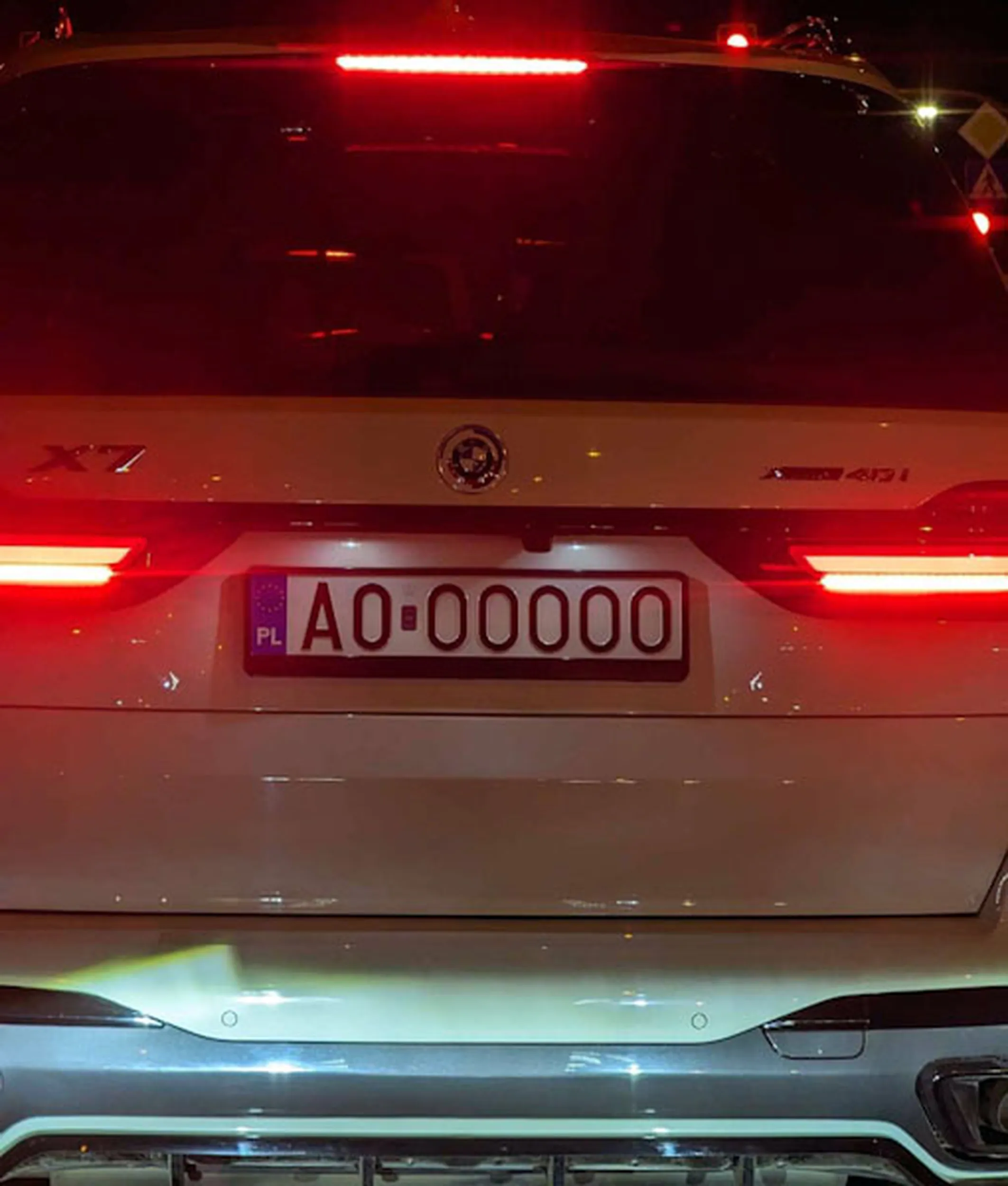 Fajny numer, blacha A0 OOOOO