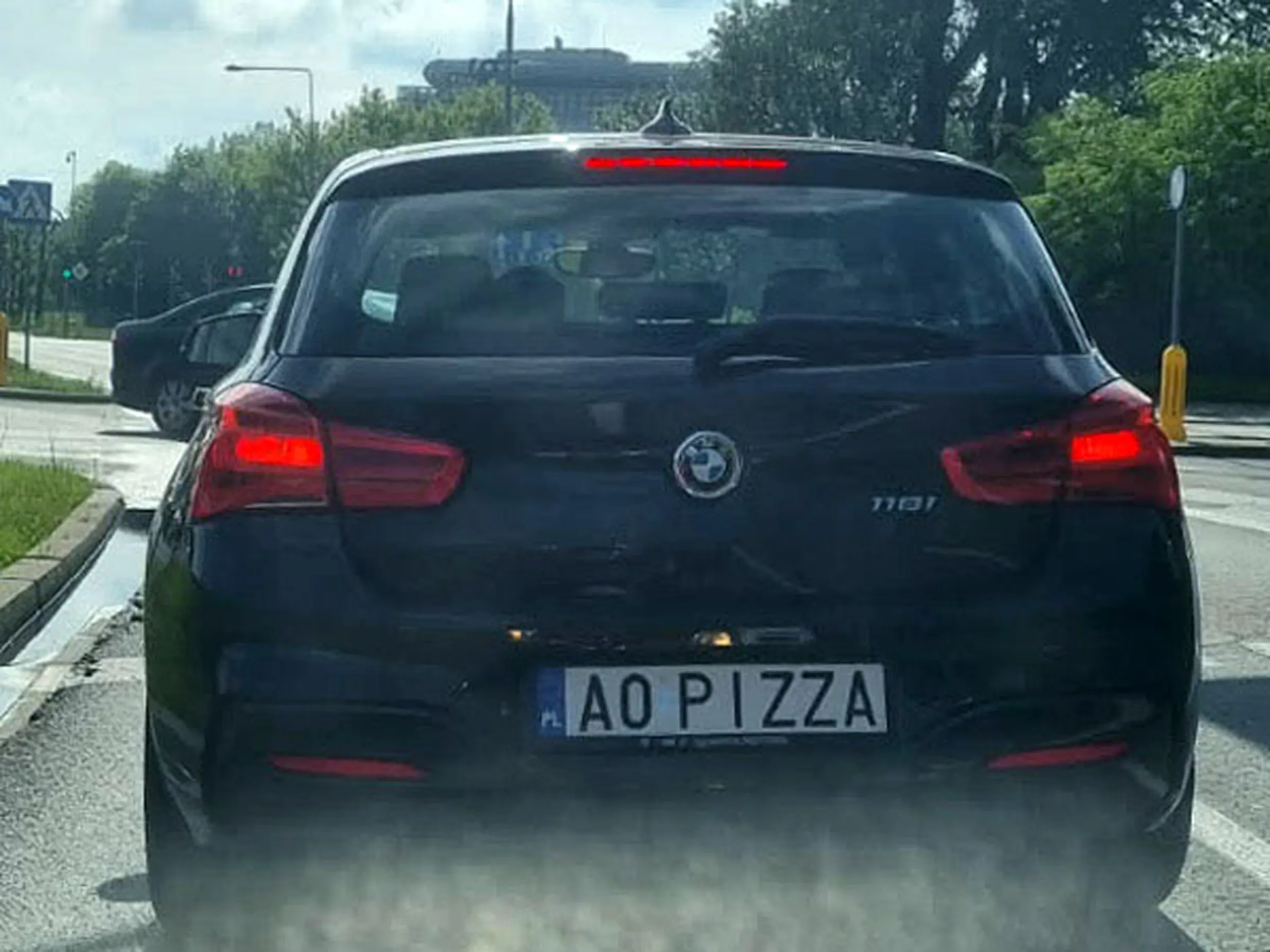 Fajny numer, blacha A0 PIZZA