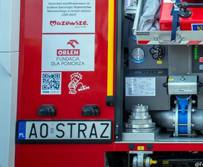 Fajny numer, blacha A0 STRAZ