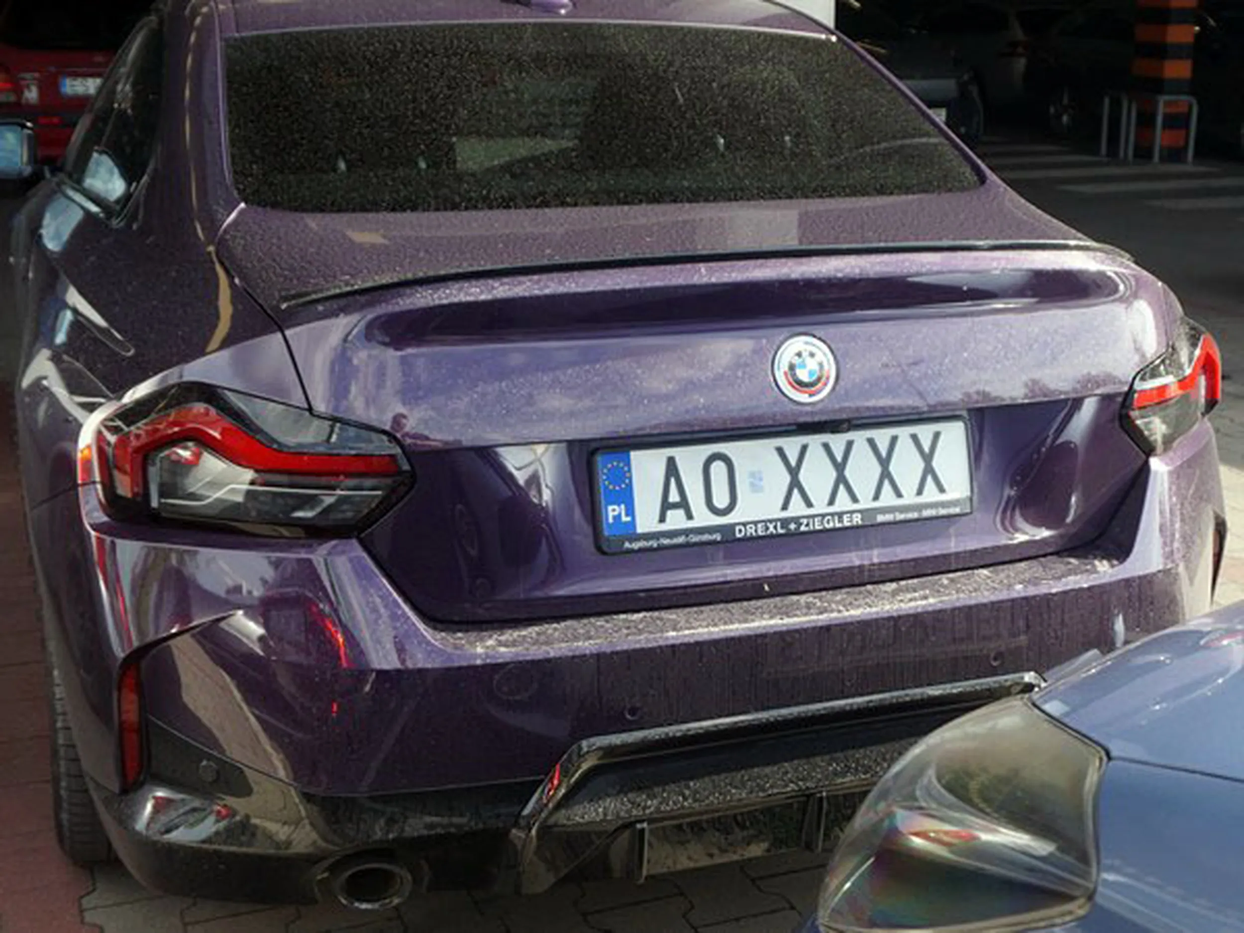 Fajny numer, blacha A0 XXXX