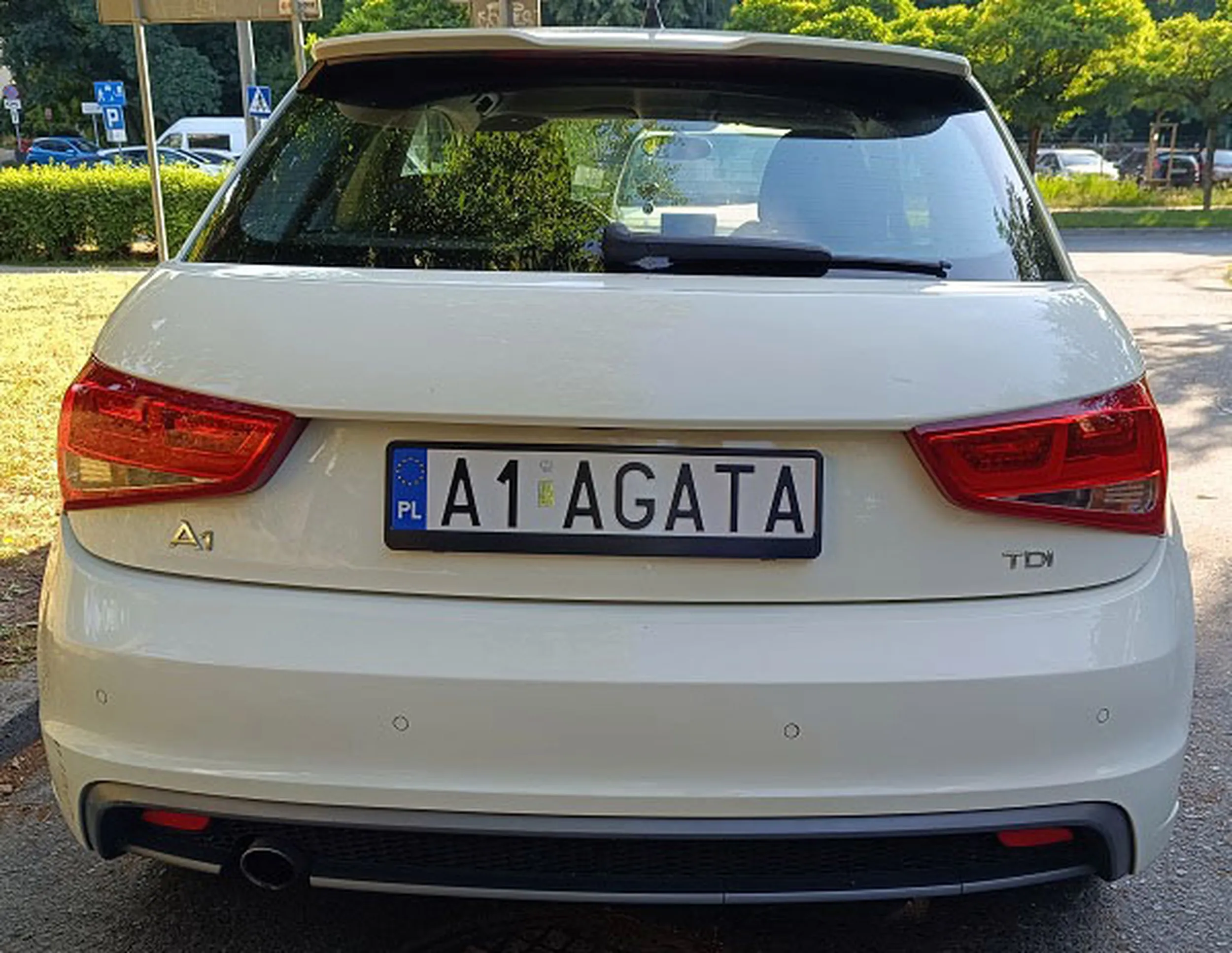 Fajny numer, blacha A1 AGATA