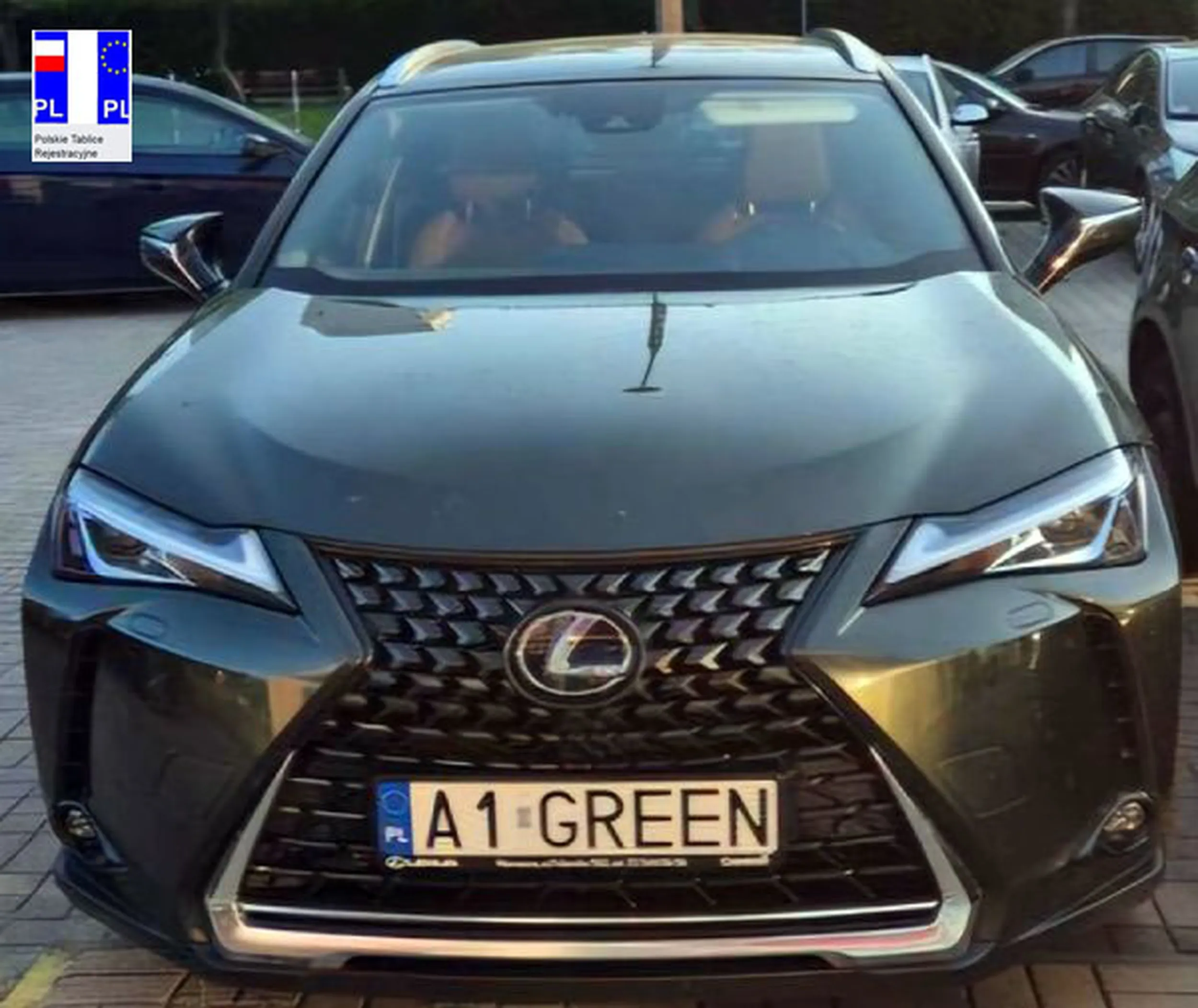 Fajny numer, blacha A1 GREEN