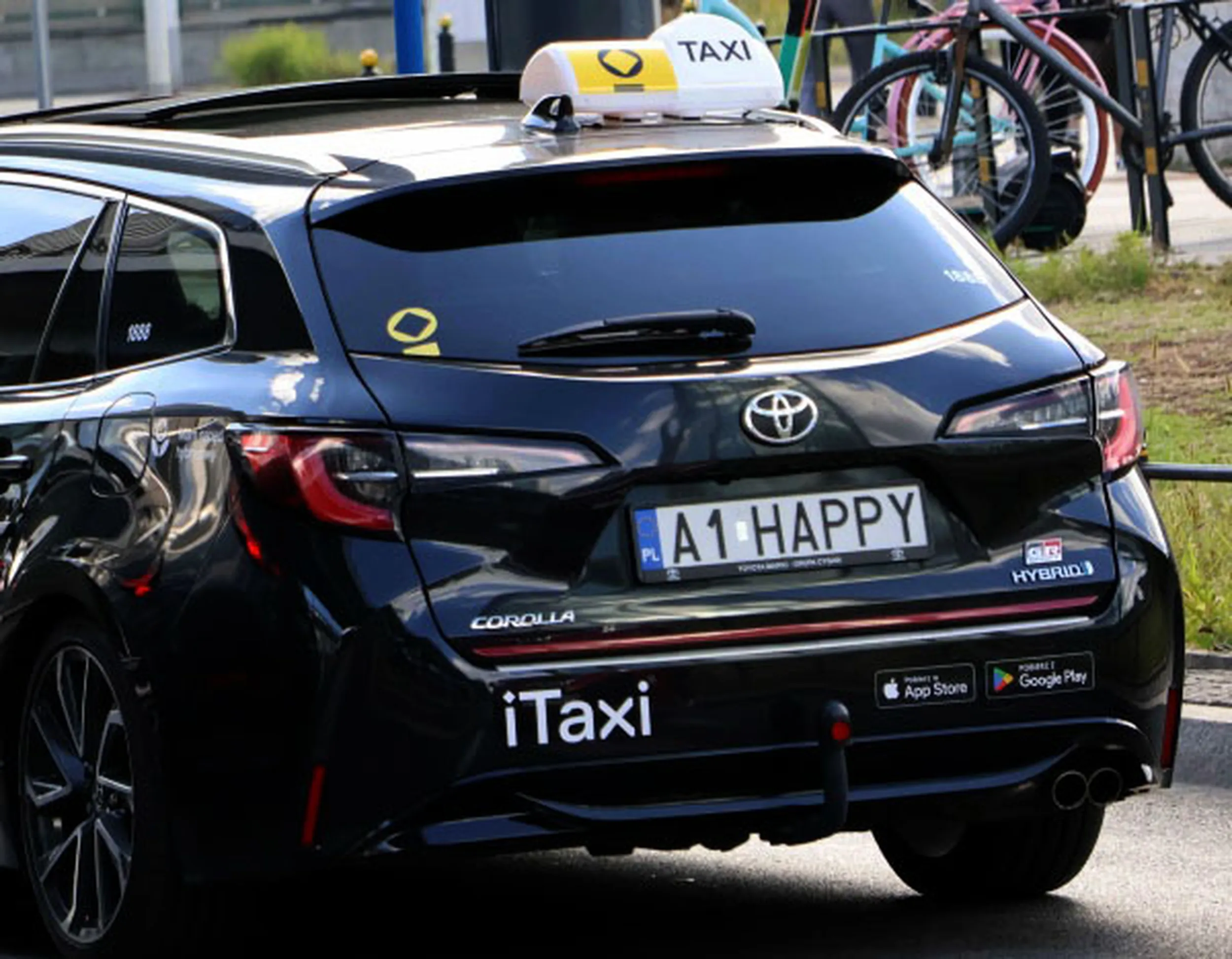 Fajny numer, blacha A1 HAPPY