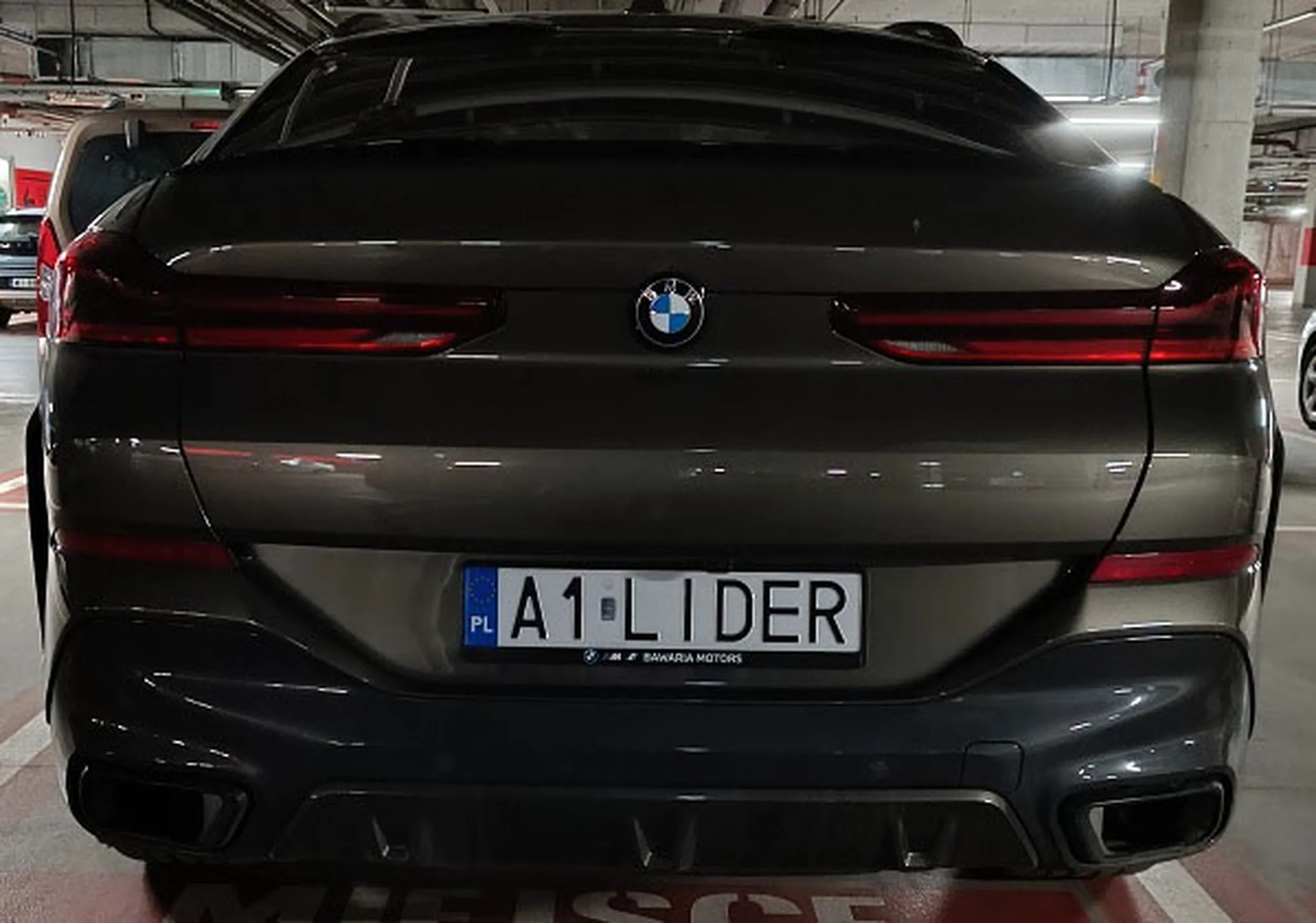 Fajny numer, blacha A1 LIDER