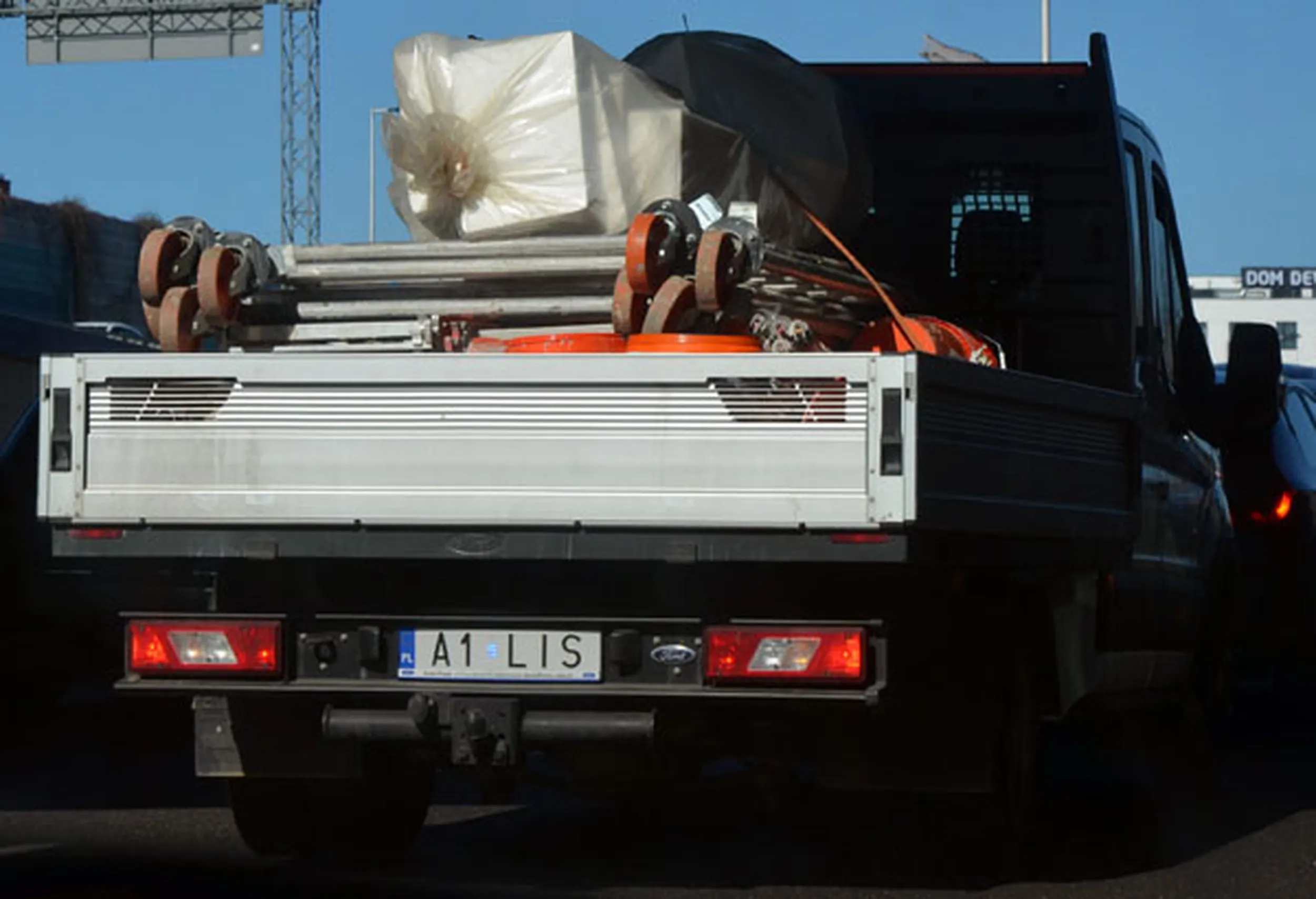 Fajny numer, blacha A1 LIS