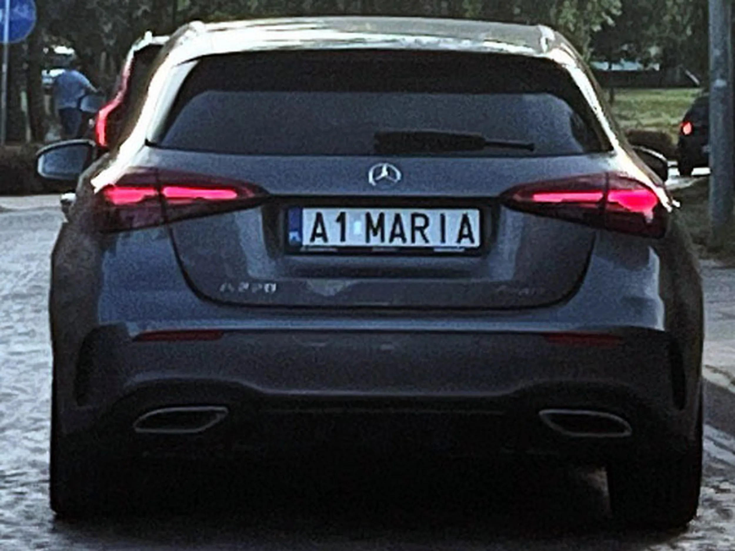 Fajny numer, blacha A1 MARIA