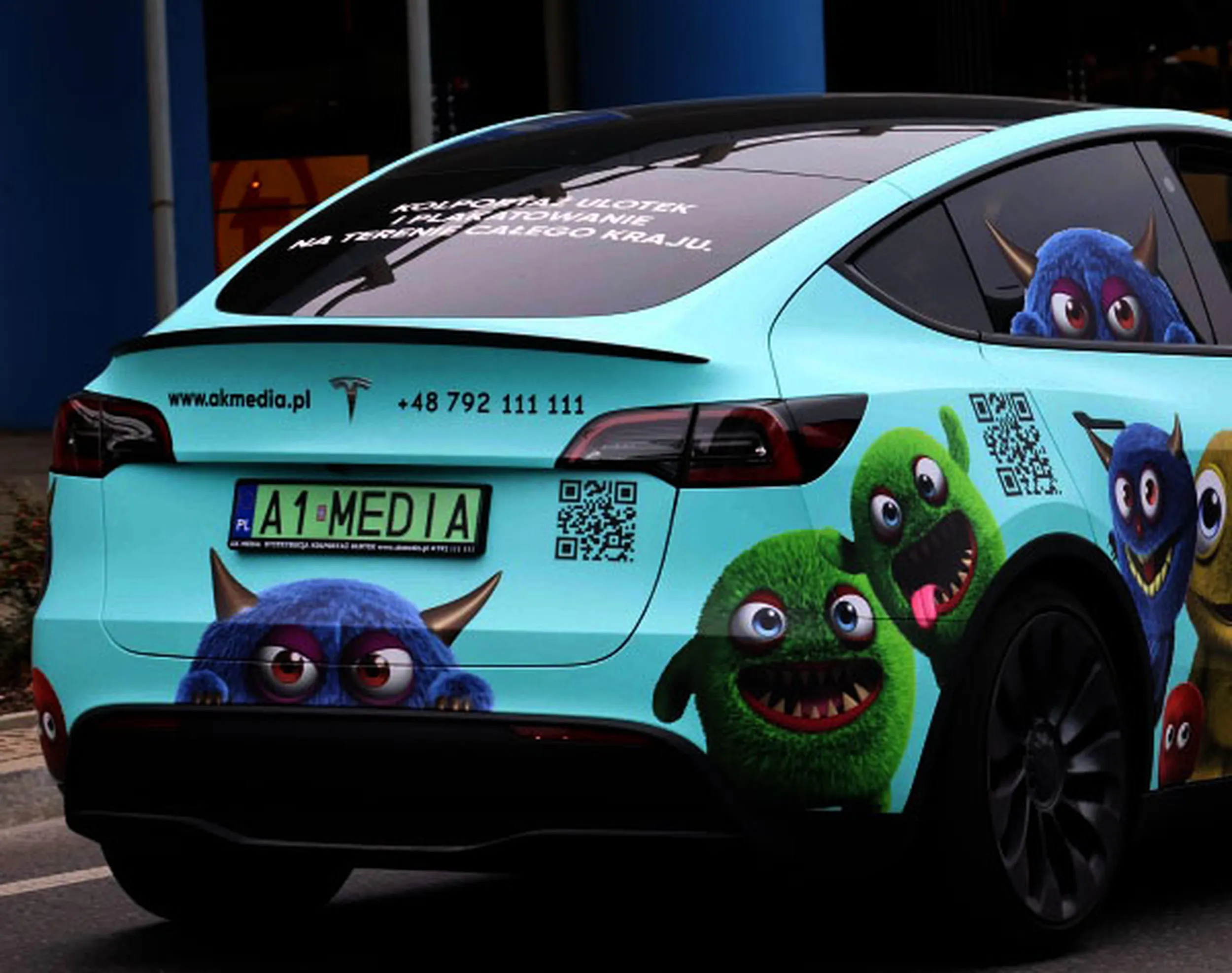 Fajny numer, blacha A1 MEDIA