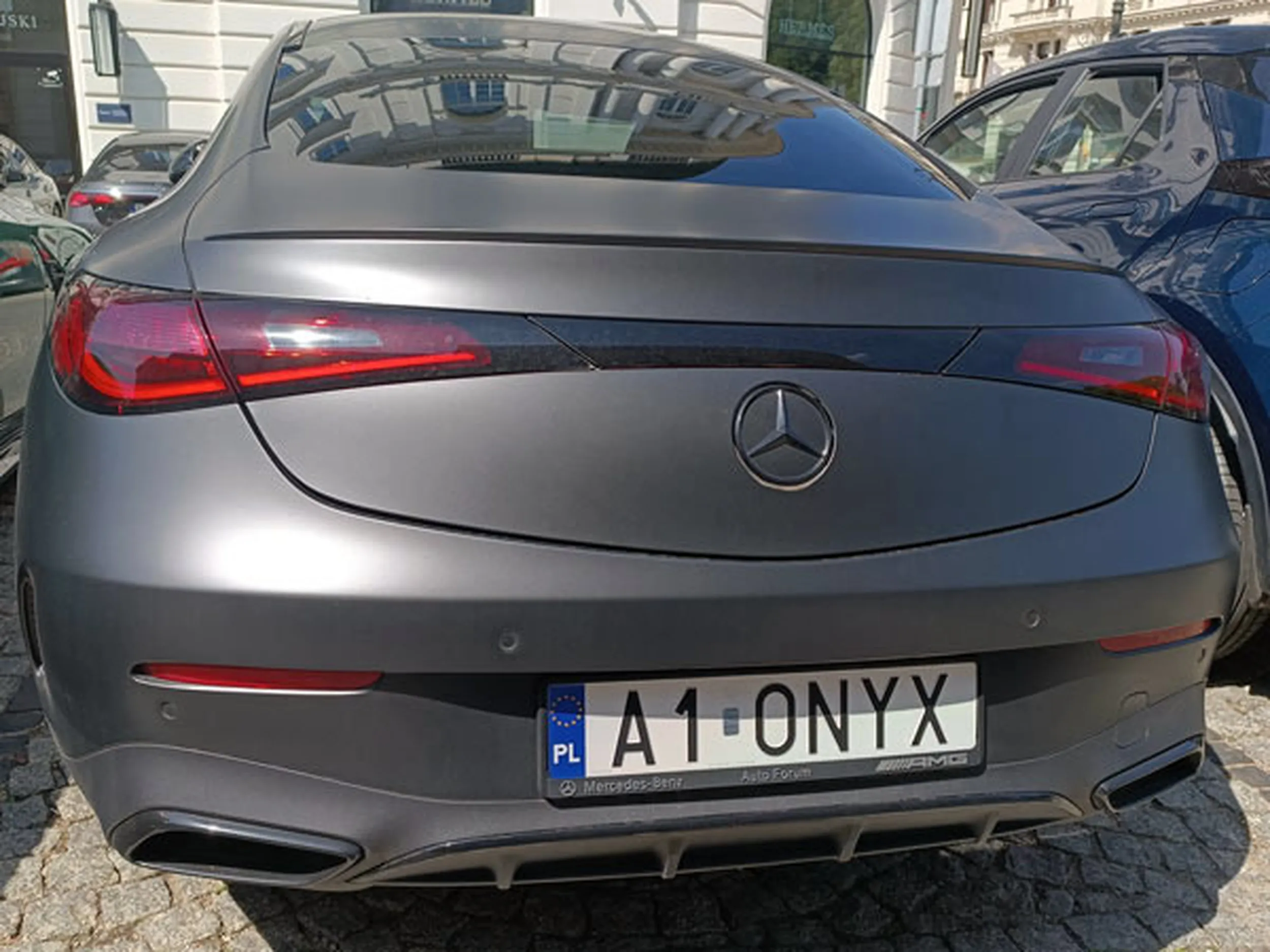 Fajny numer, blacha A1 ONYX