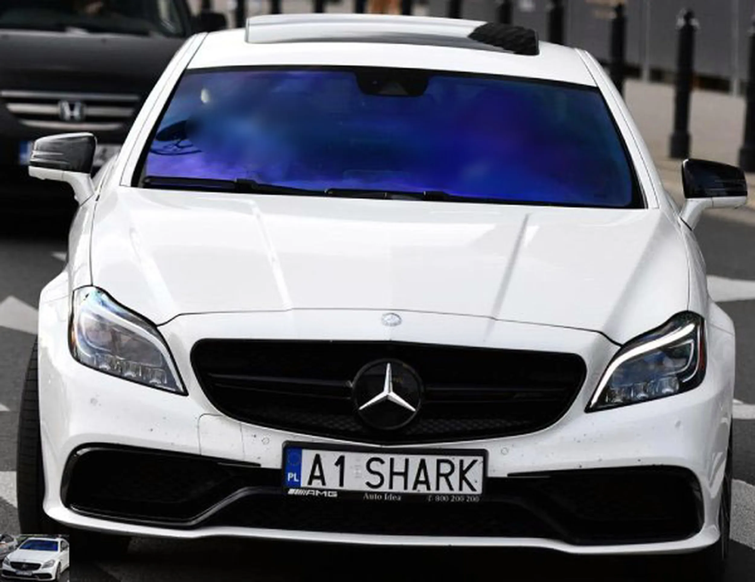 Fajny numer, blacha A1 SHARK