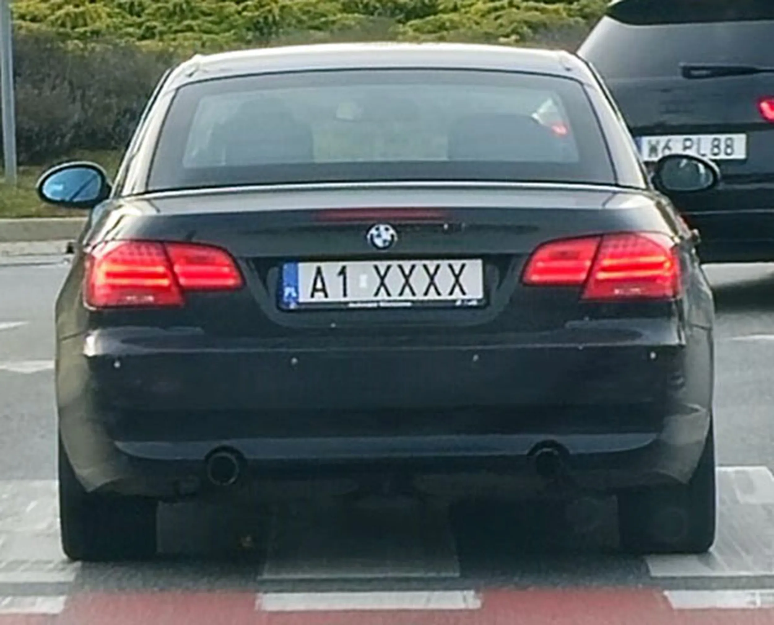 Fajny numer, blacha A1 XXXX