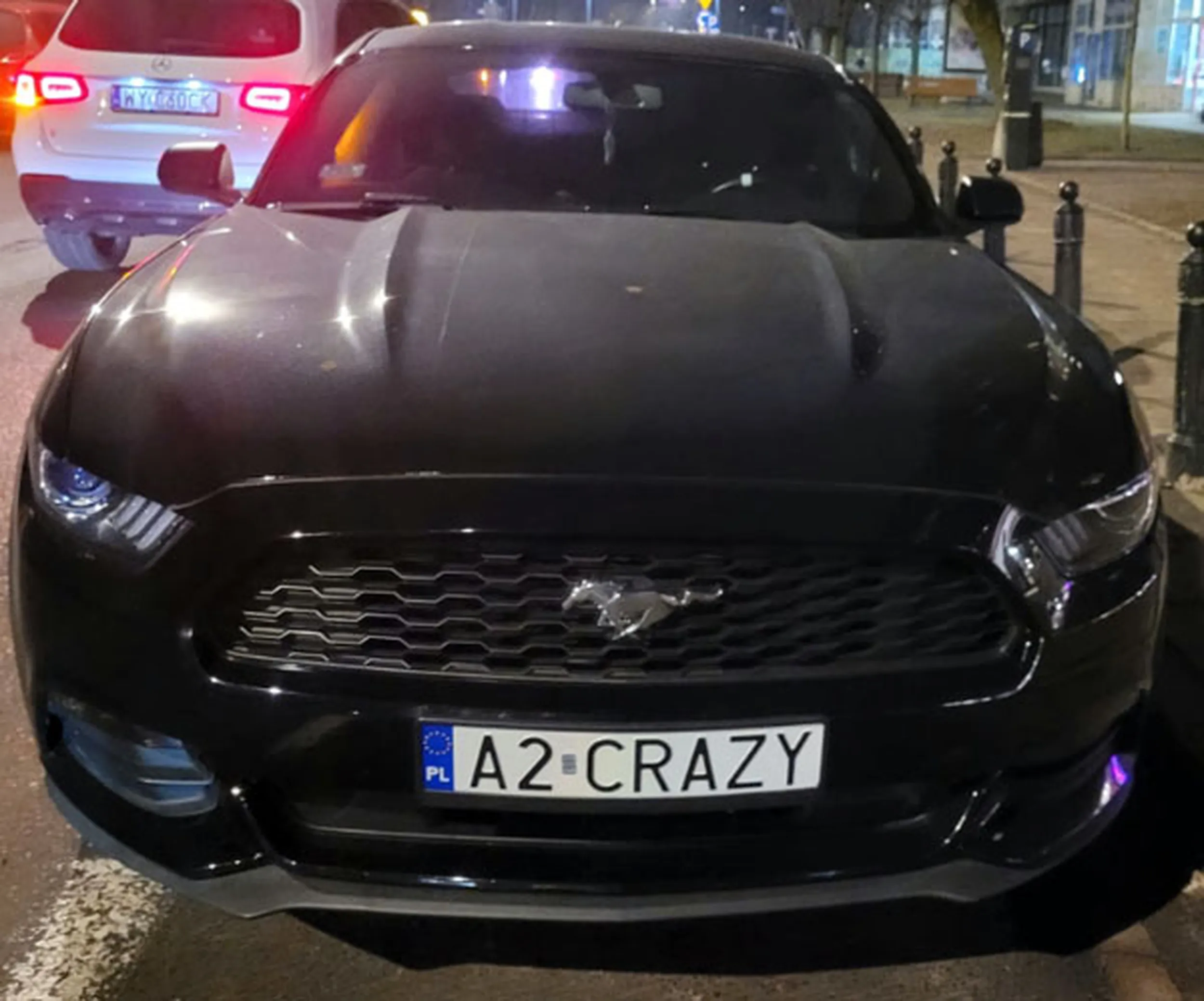 Fajny numer, blacha A2 CRAZY