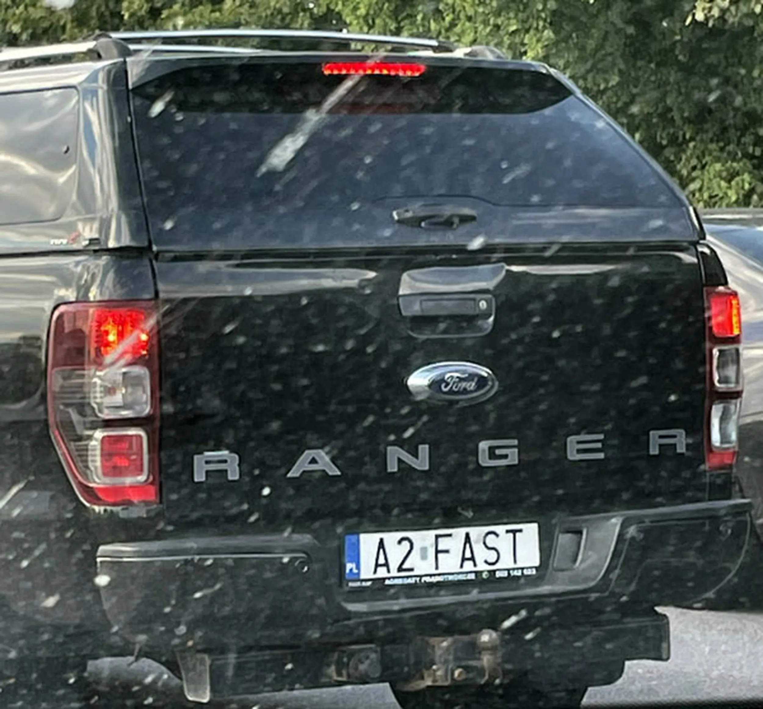 Fajny numer, blacha A2 FAST