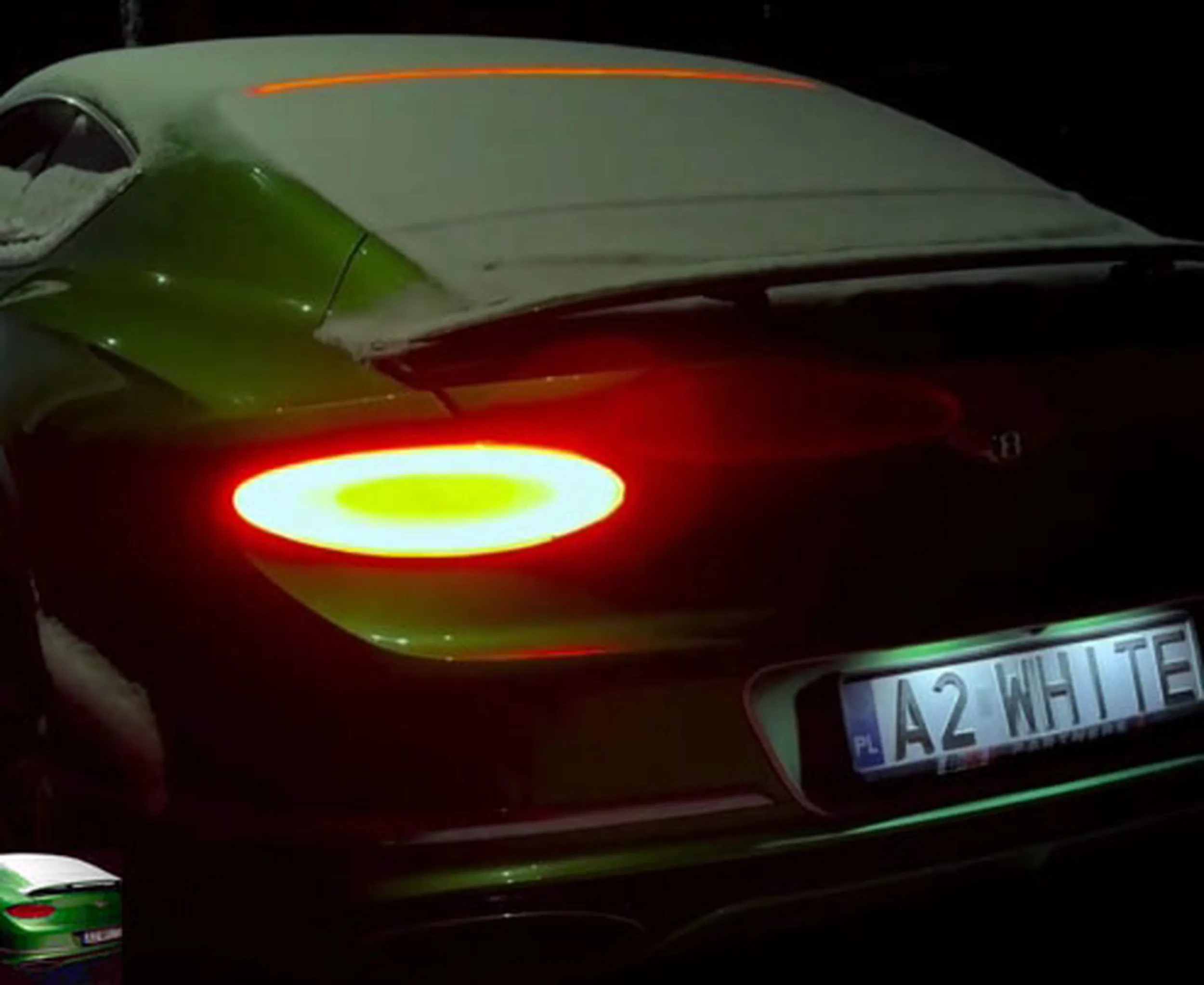 Fajny numer, blacha A2 WHITE