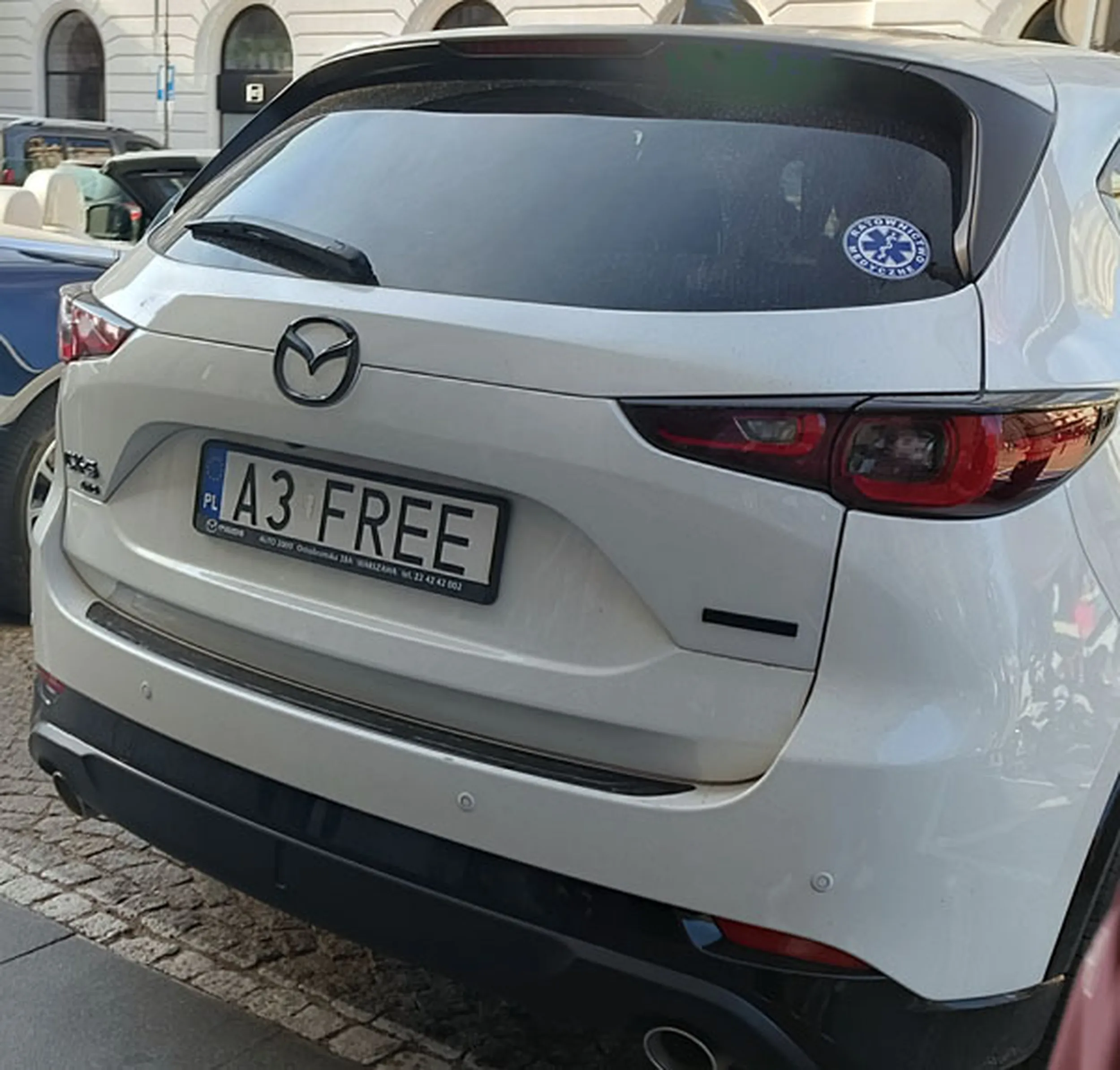 Fajny numer, blacha A3 FREE