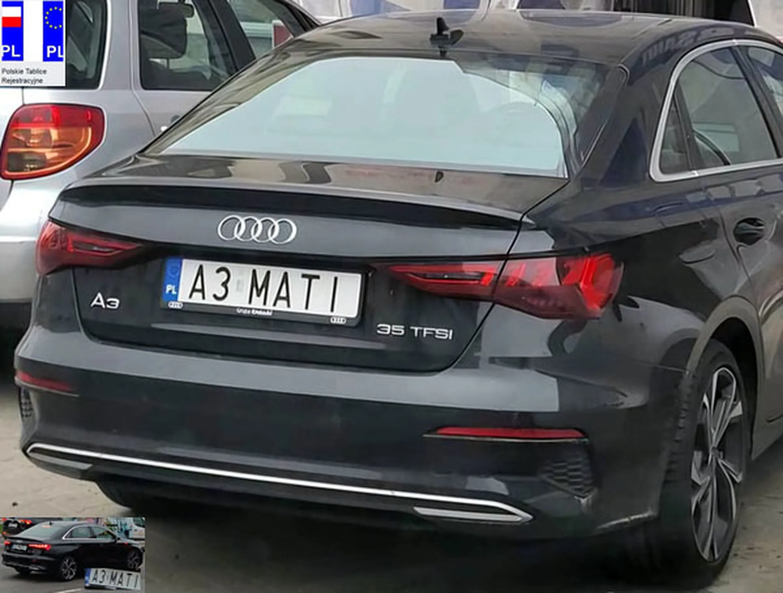 Fajny numer, blacha A3 MATI