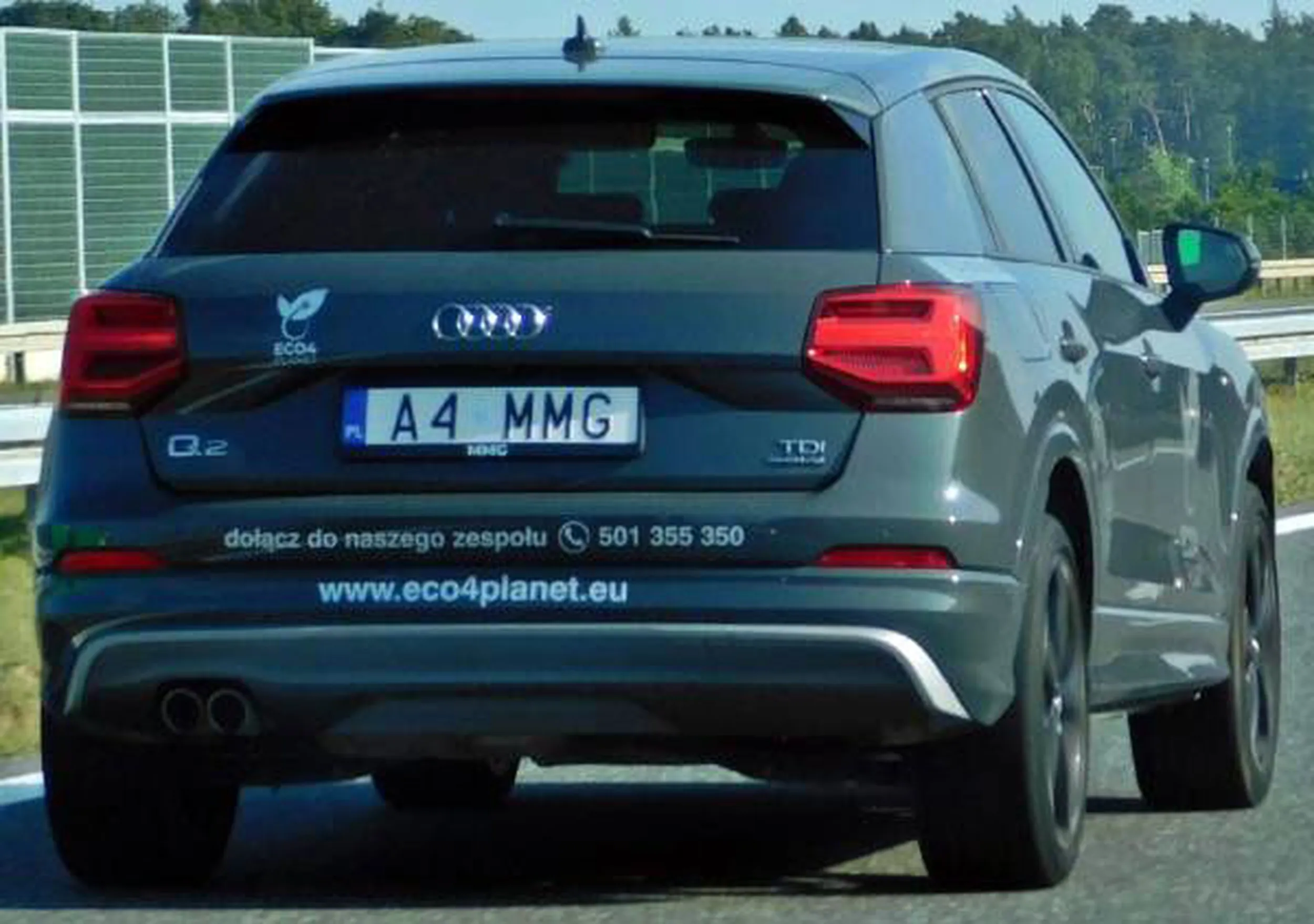 Fajny numer, blacha A4 MMG