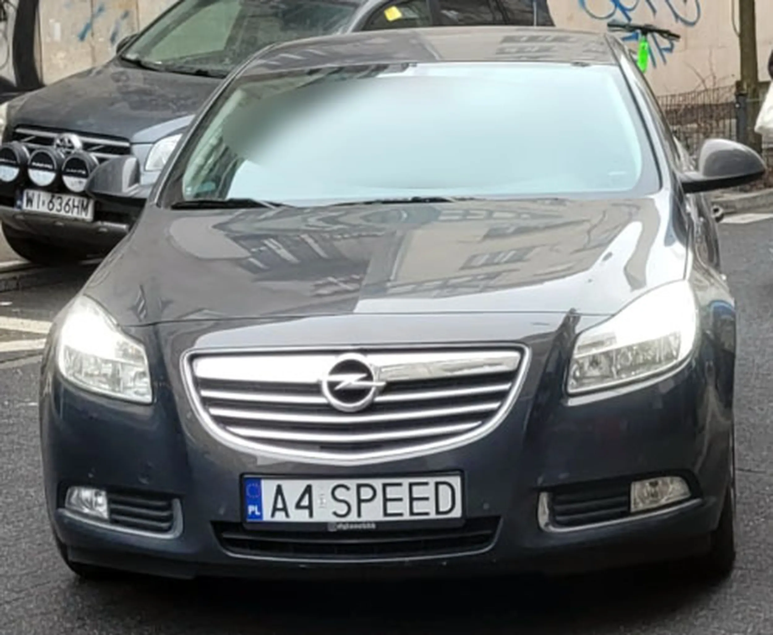 Fajny numer, blacha A4 SPEED