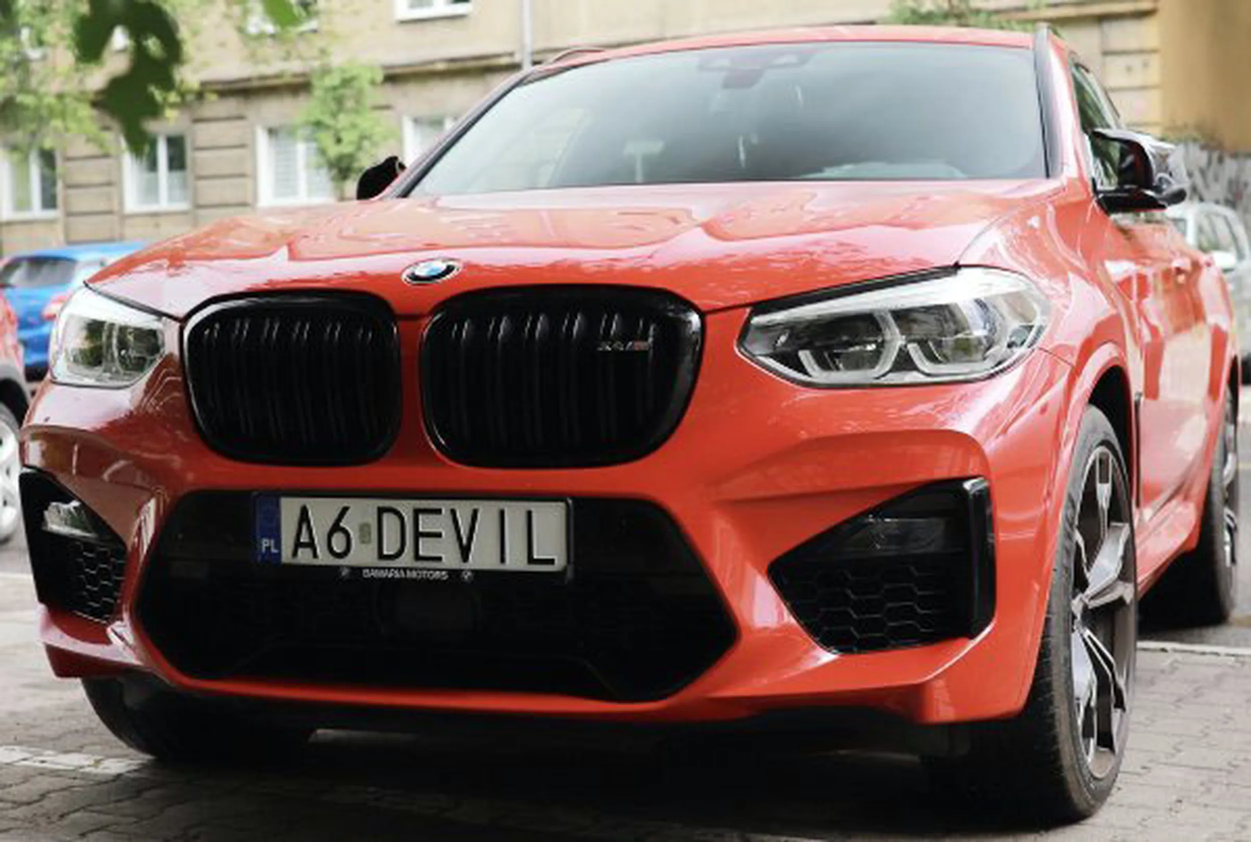 Fajny numer, blacha A6 DEVIL