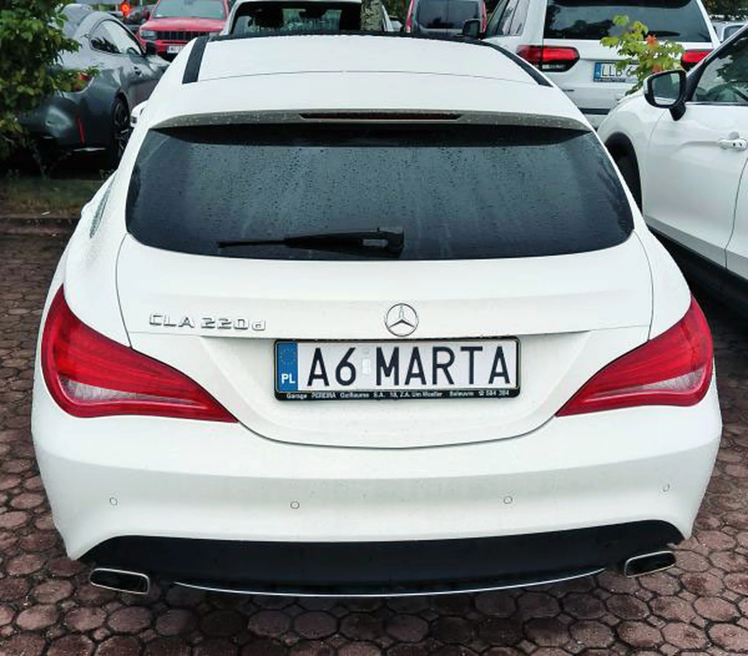 Fajny numer, blacha A6 MARTA