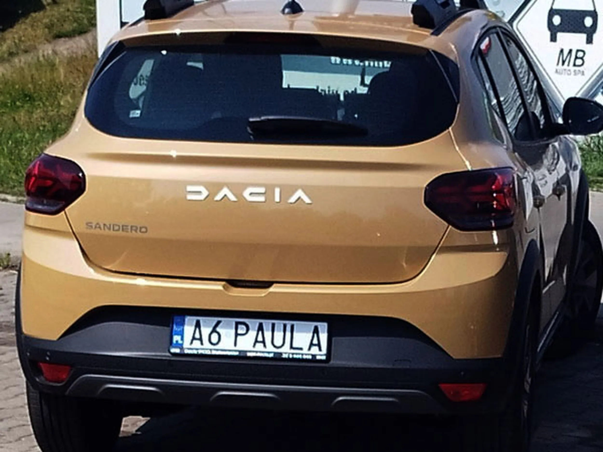 Fajny numer, blacha A6 PAULA