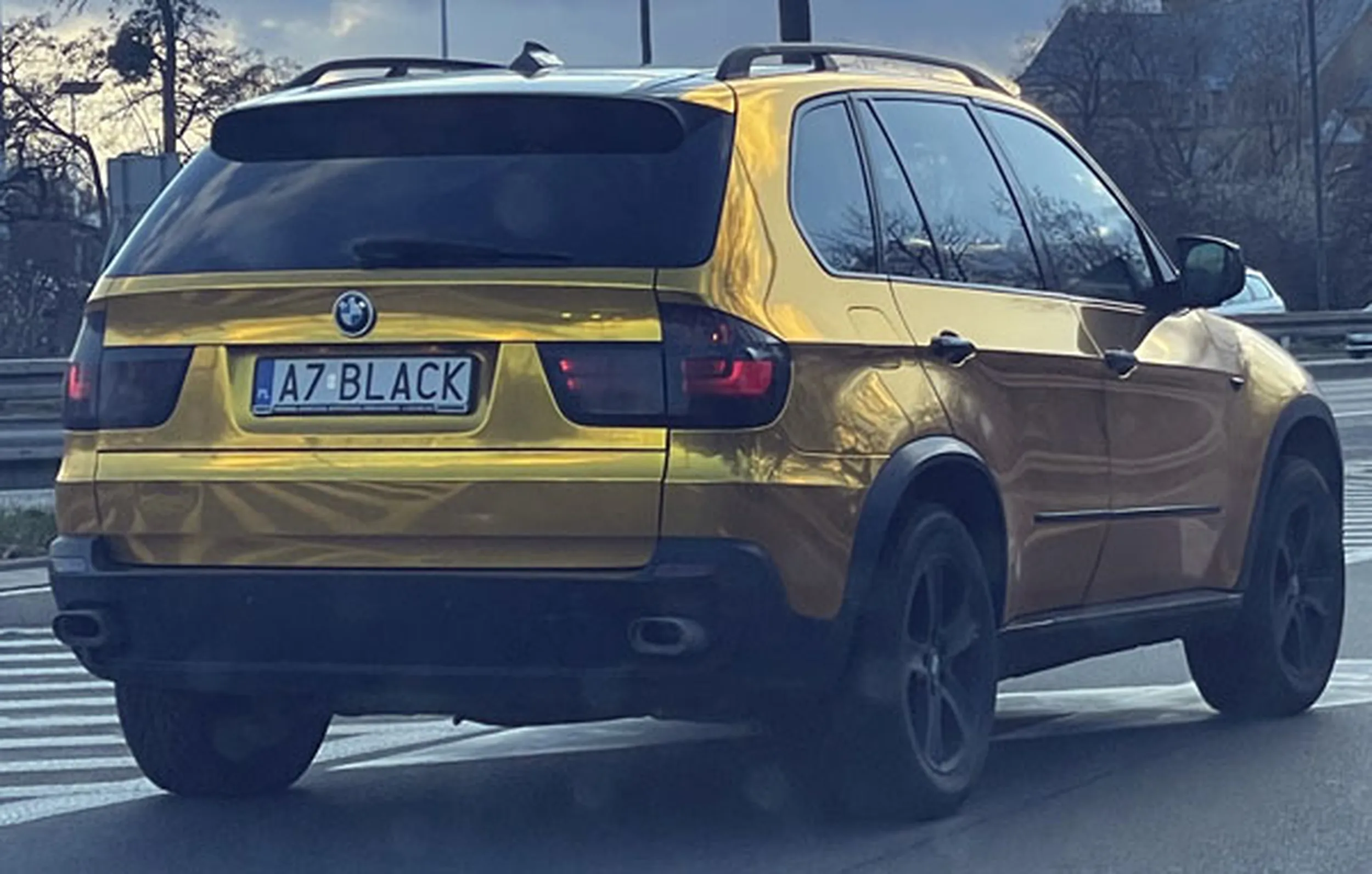 Fajny numer, blacha A7 BLACK