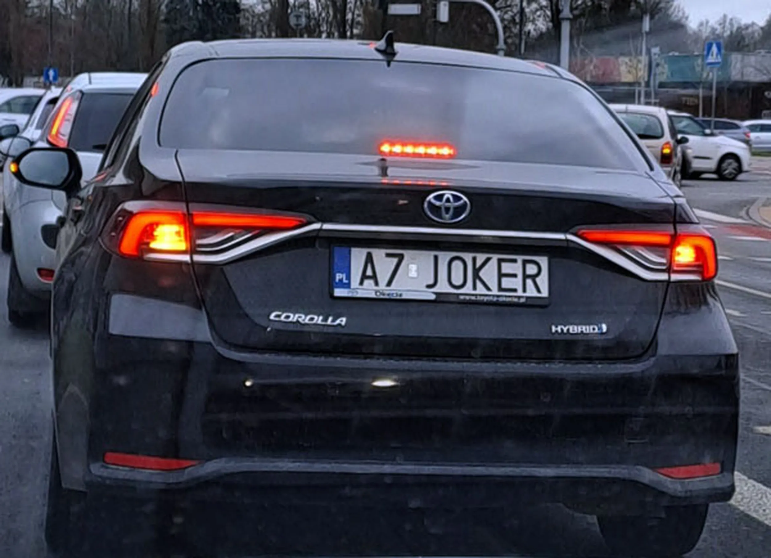 Fajny numer, blacha A7 JOKER
