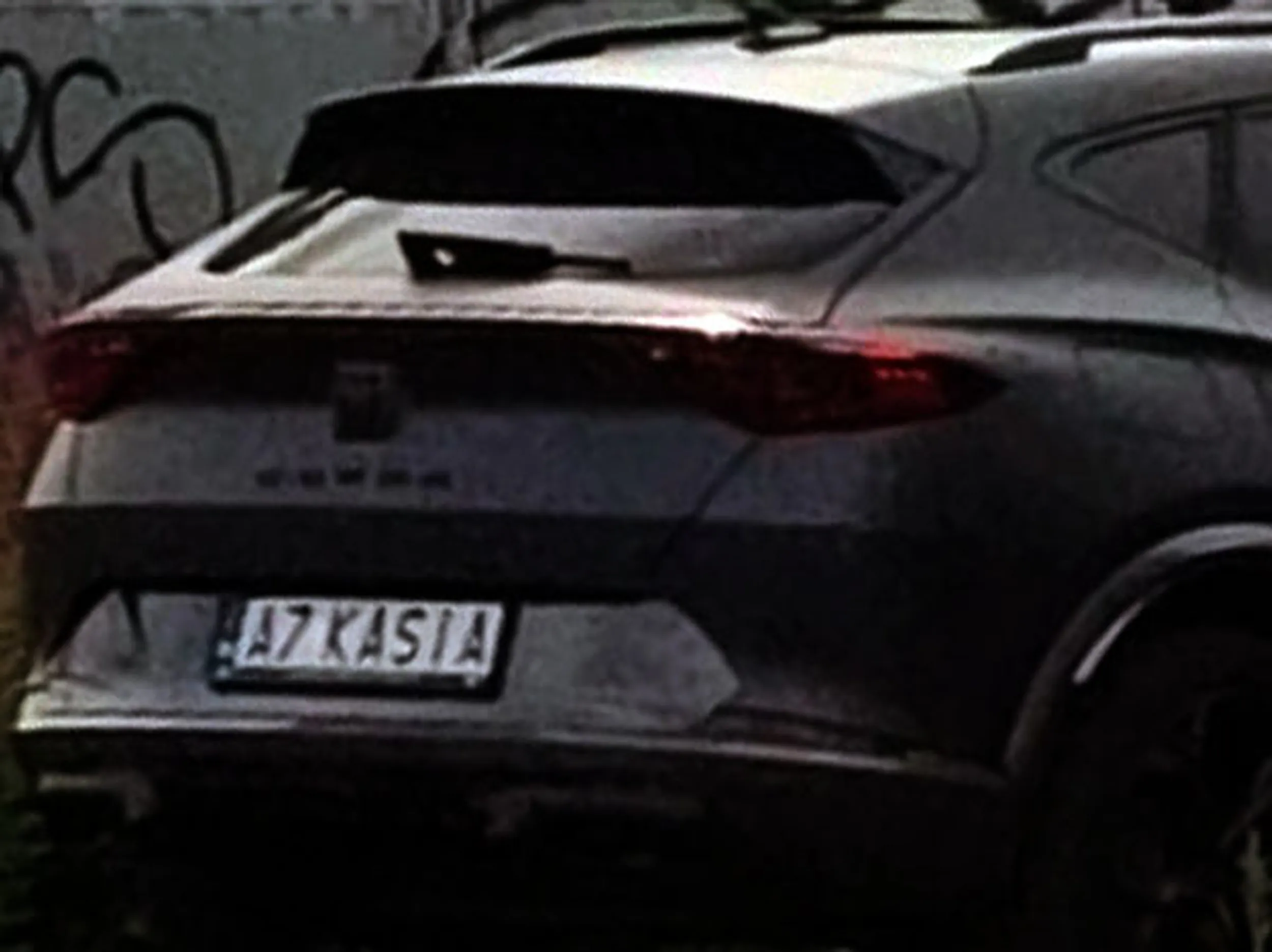 Fajny numer, blacha A7 KASIA