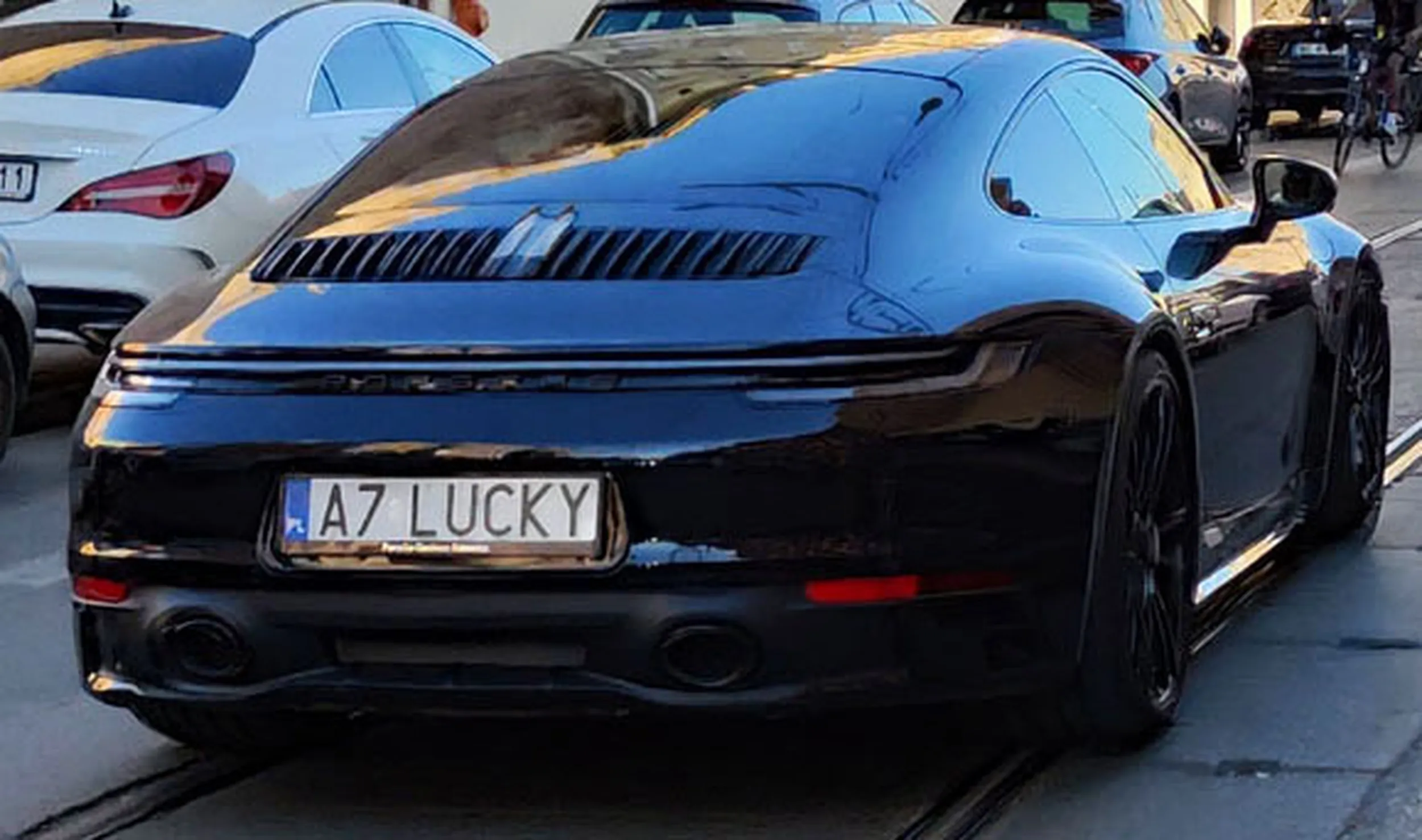 Fajny numer, blacha A7 LUCKY