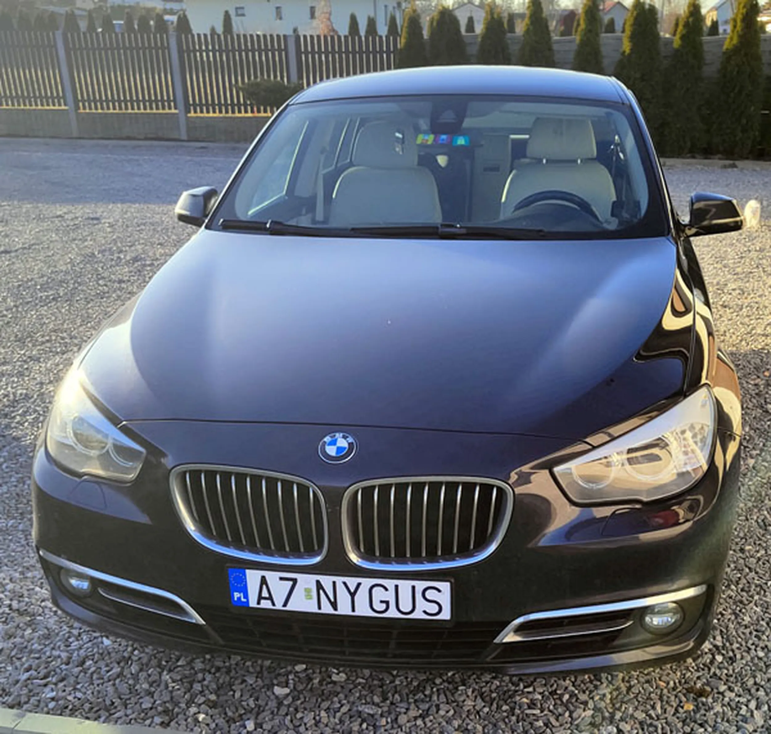 Fajny numer, blacha A7 NYGUS