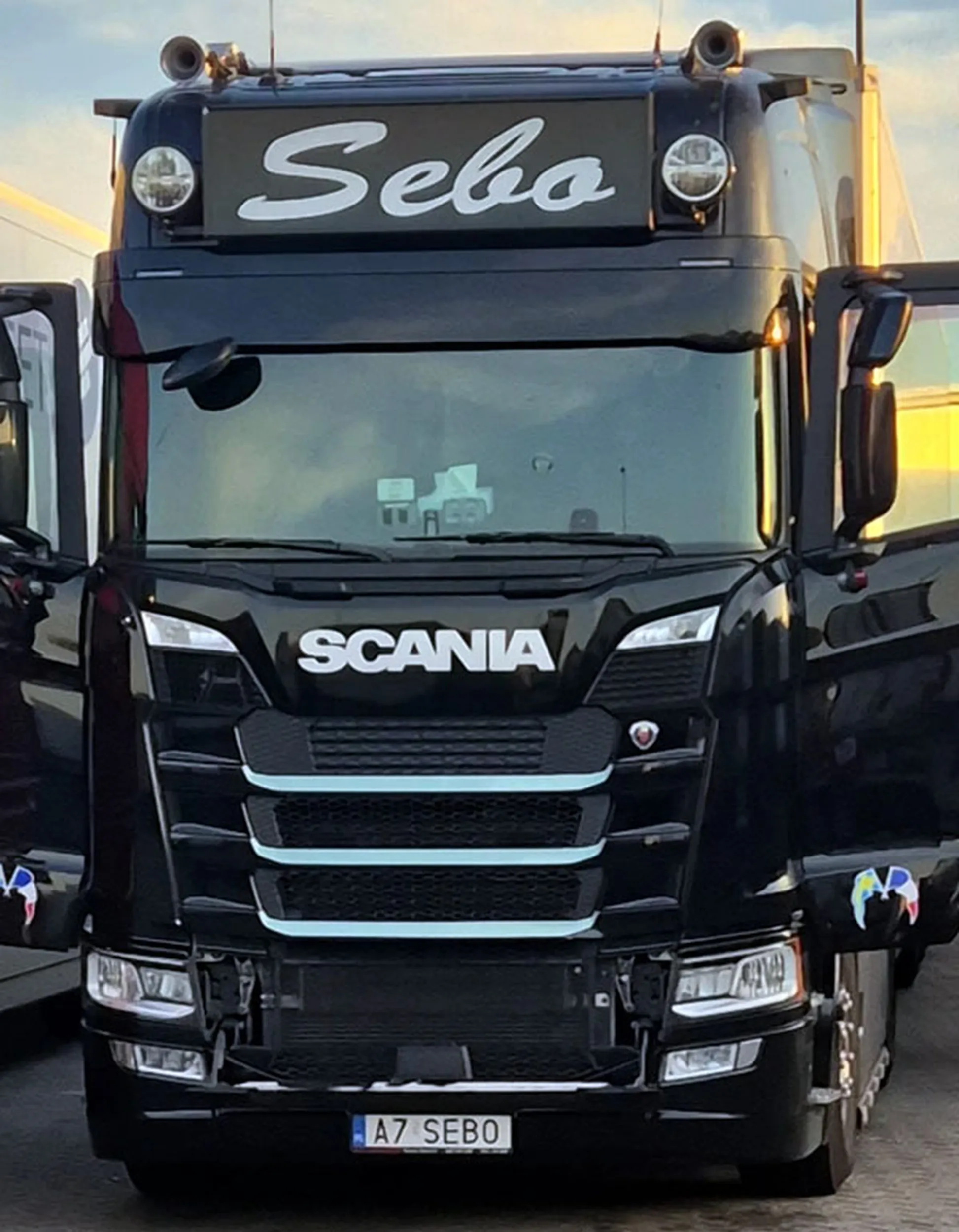 Fajny numer, blacha A7 SEBO