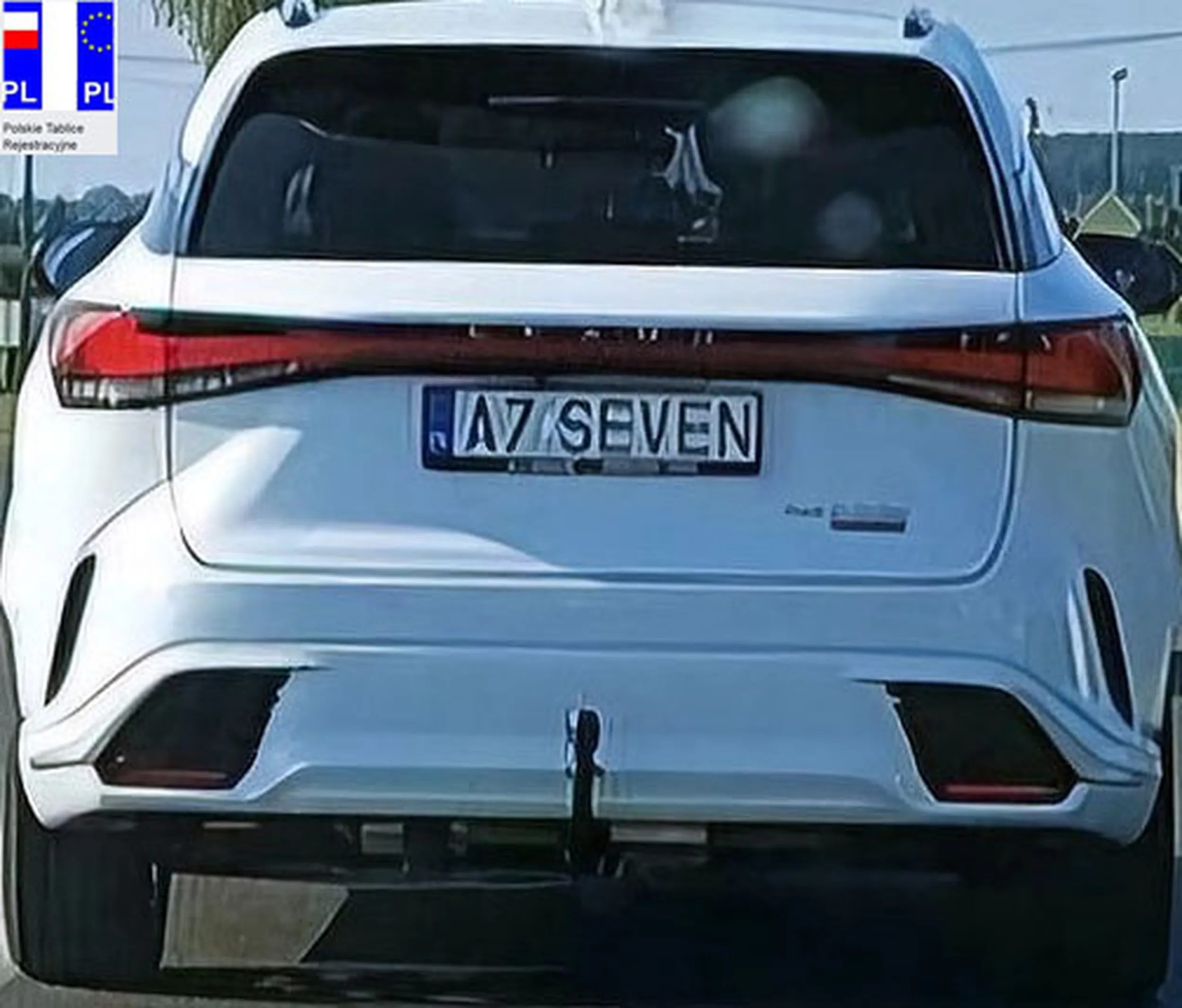 Fajny numer, blacha A7 SEVEN