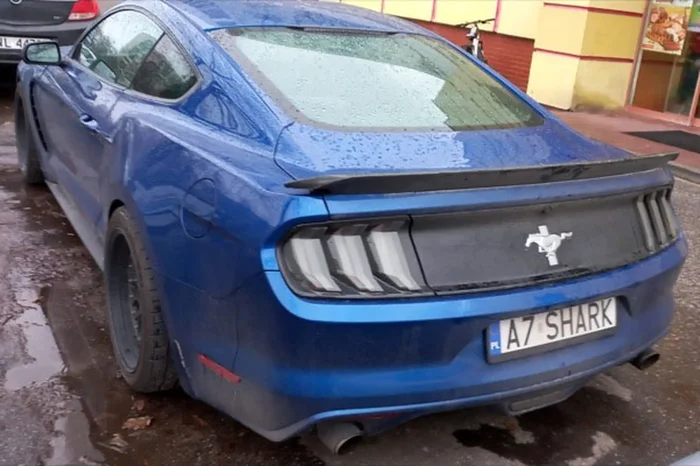 Fajny numer, blacha A7 SHARK