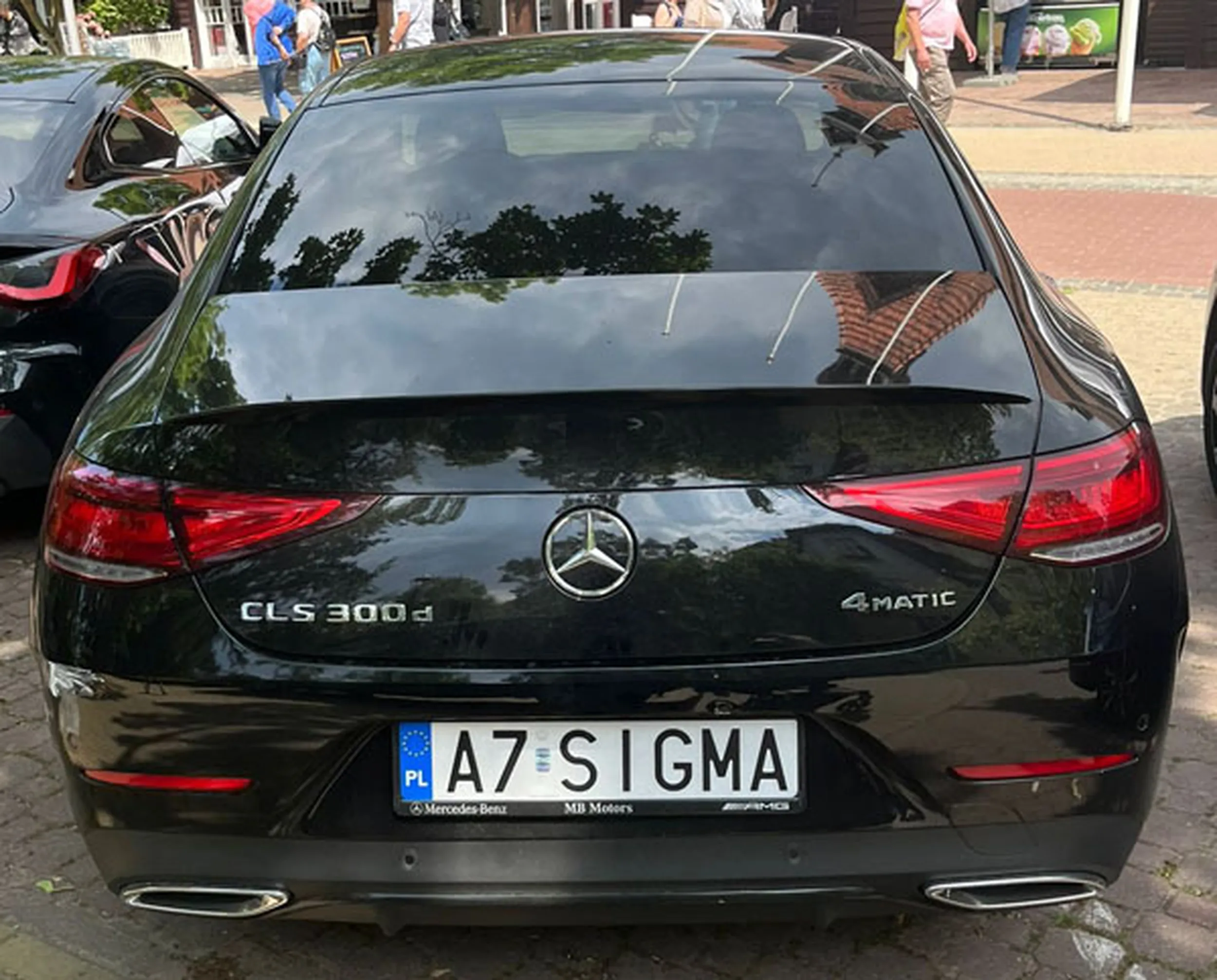 Fajny numer, blacha A7 SIGMA