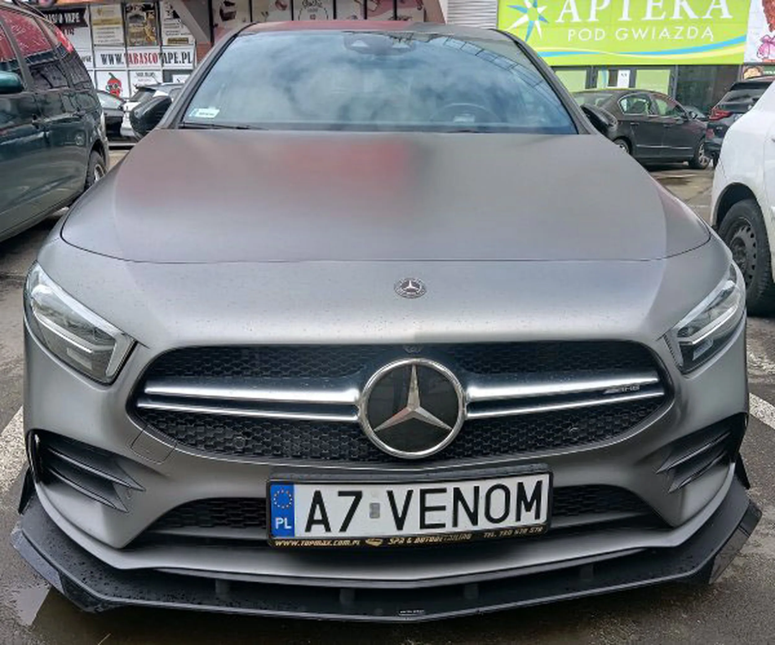 Fajny numer, blacha A7 VENOM