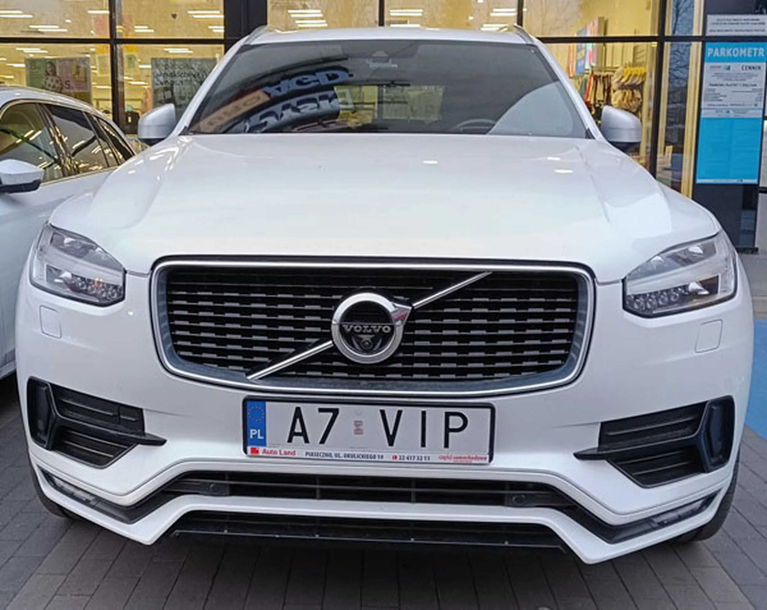 Fajny numer, blacha A7 VIP