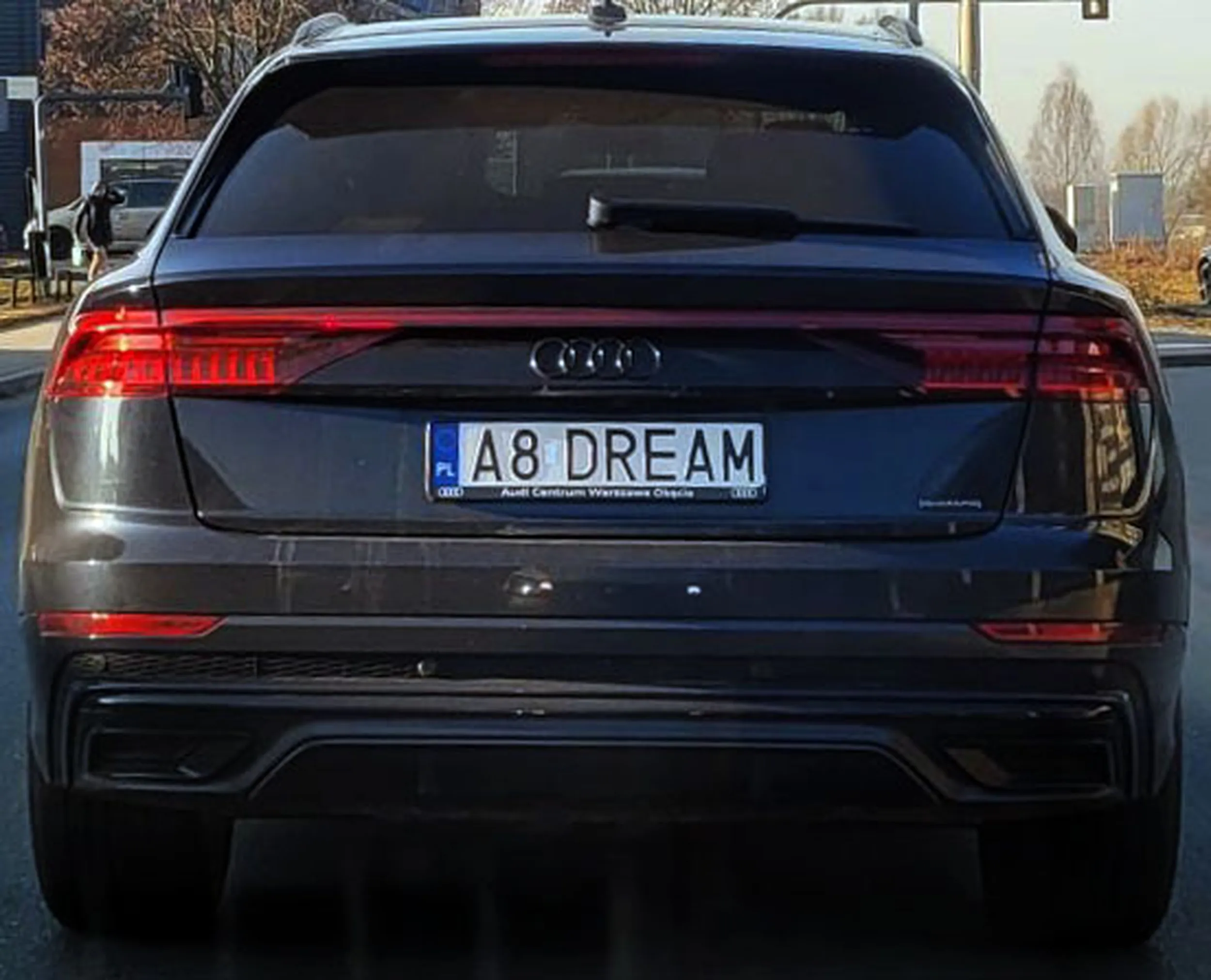 Fajny numer, blacha A8 DREAM