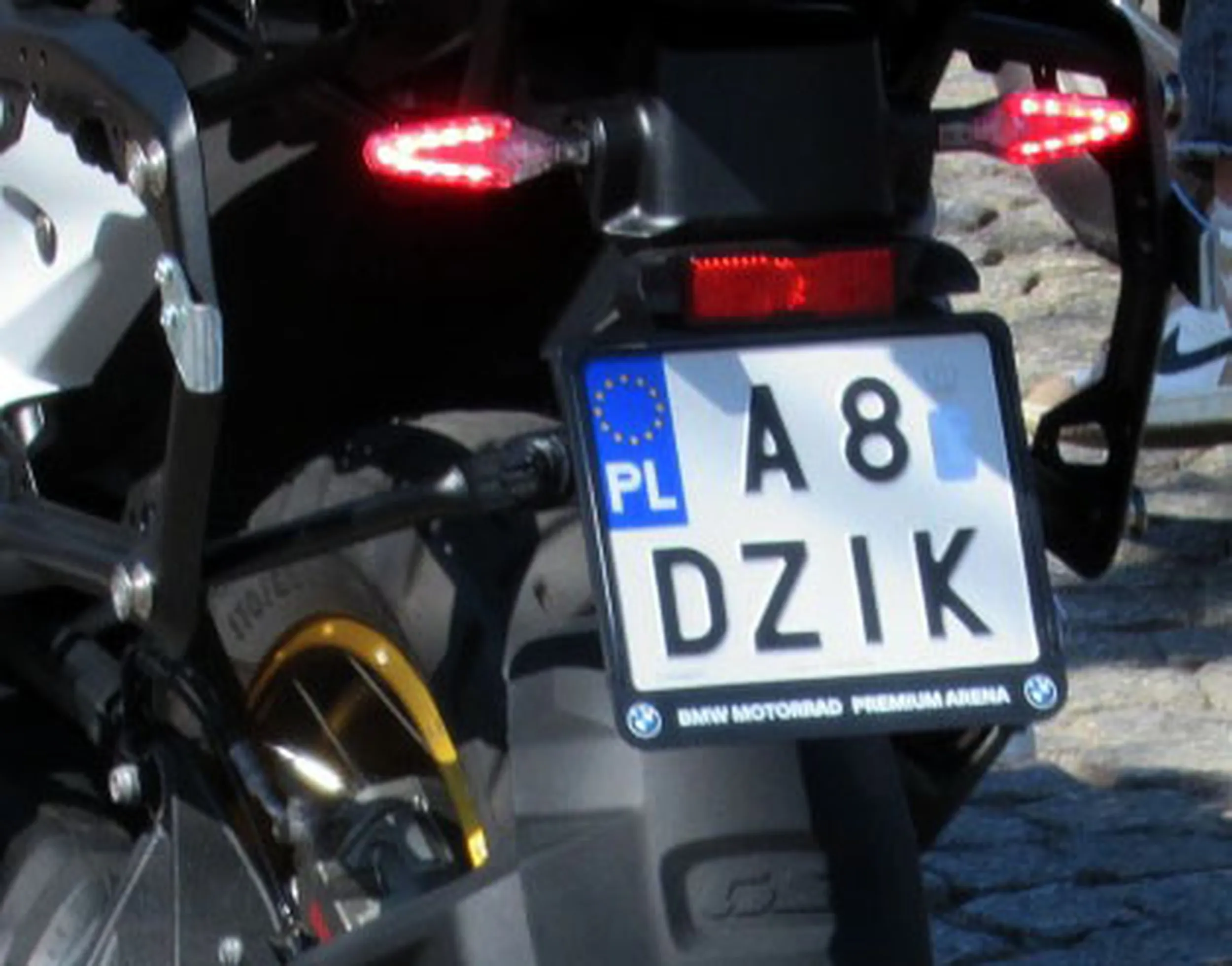 Fajny numer, blacha A8 DZIK