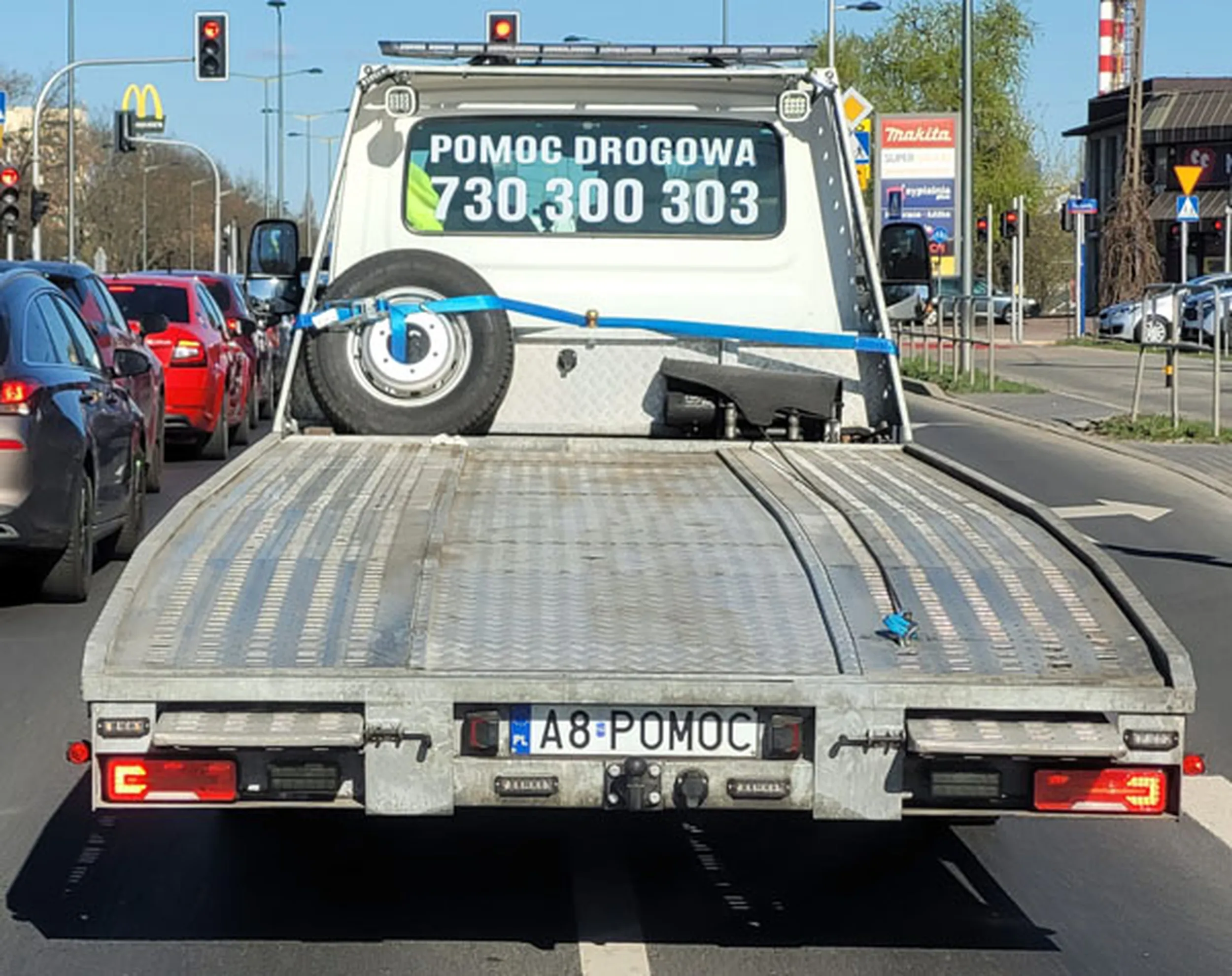 Fajny numer, blacha A8 POMOC