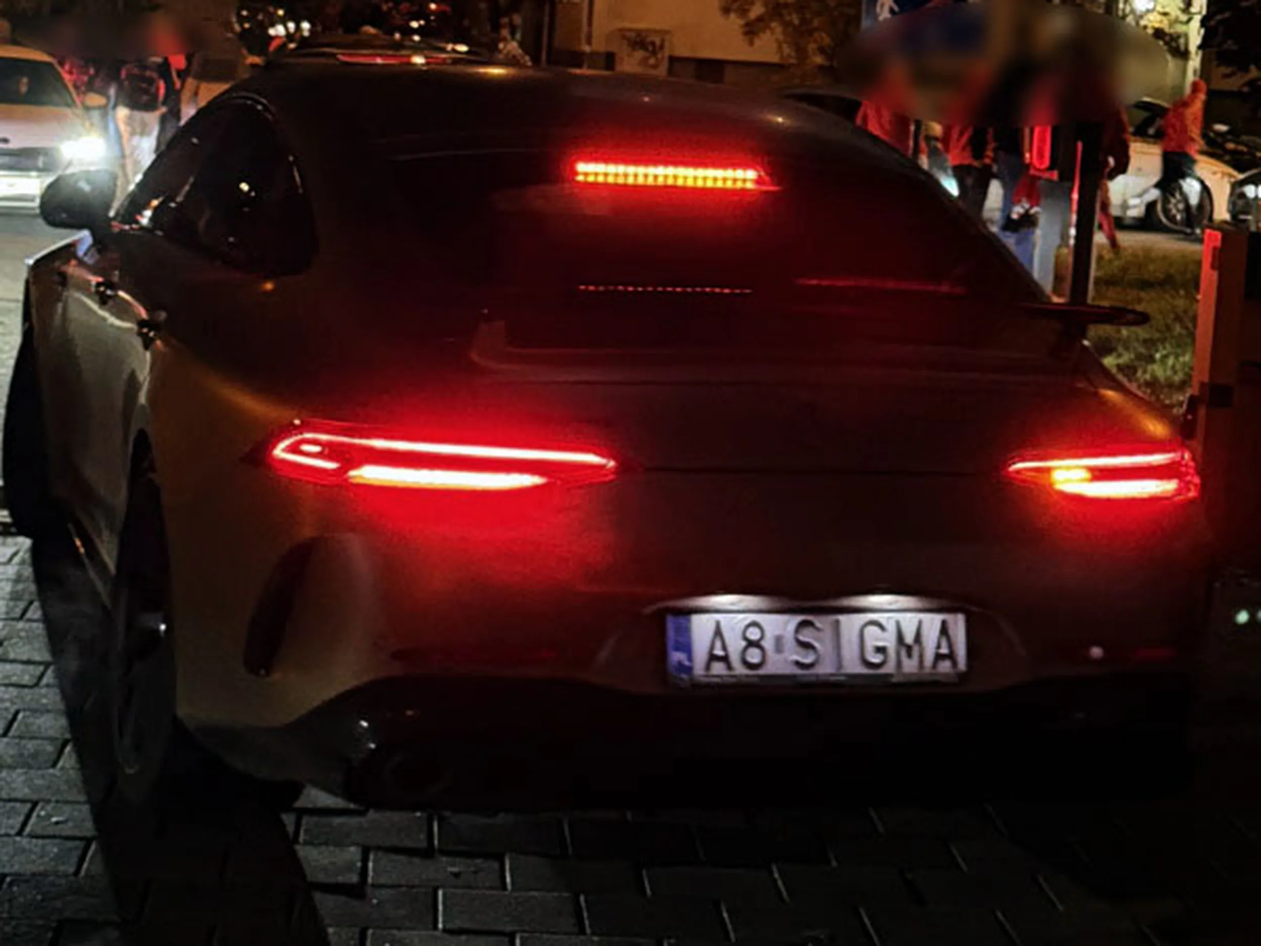 Fajny numer, blacha A8 SIGMA