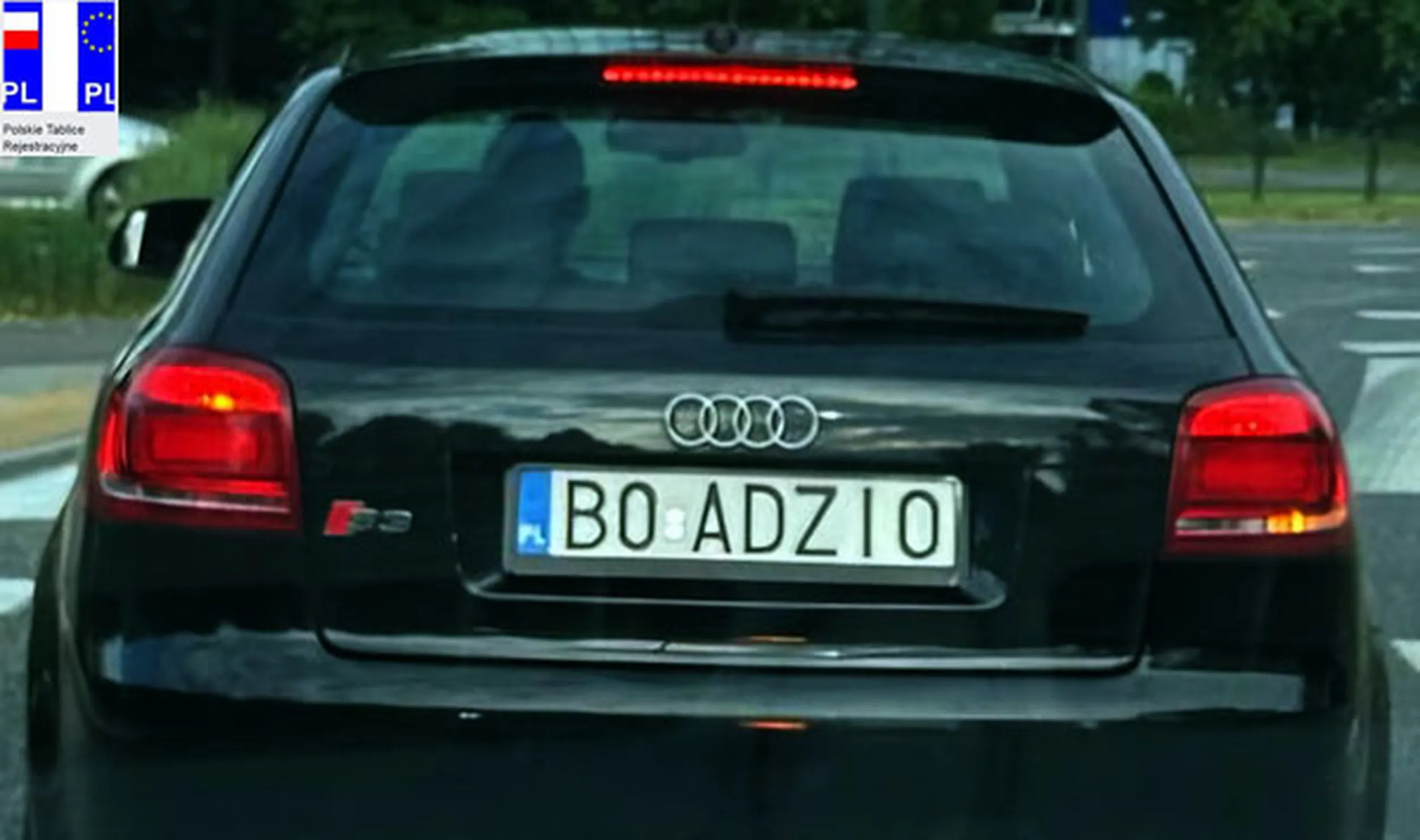 Fajny numer, blacha B0 ADZIO