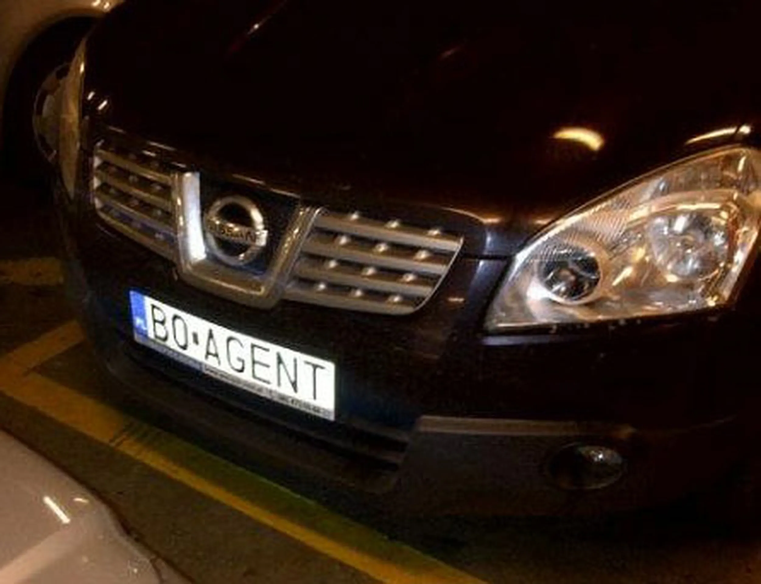 Fajny numer, blacha B0 AGENT